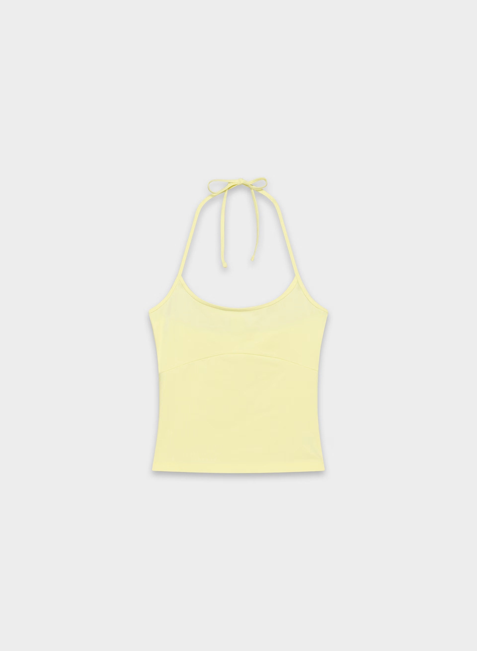 HomeStretch™ Smooth Deejay Halter Top - LEMONADE
