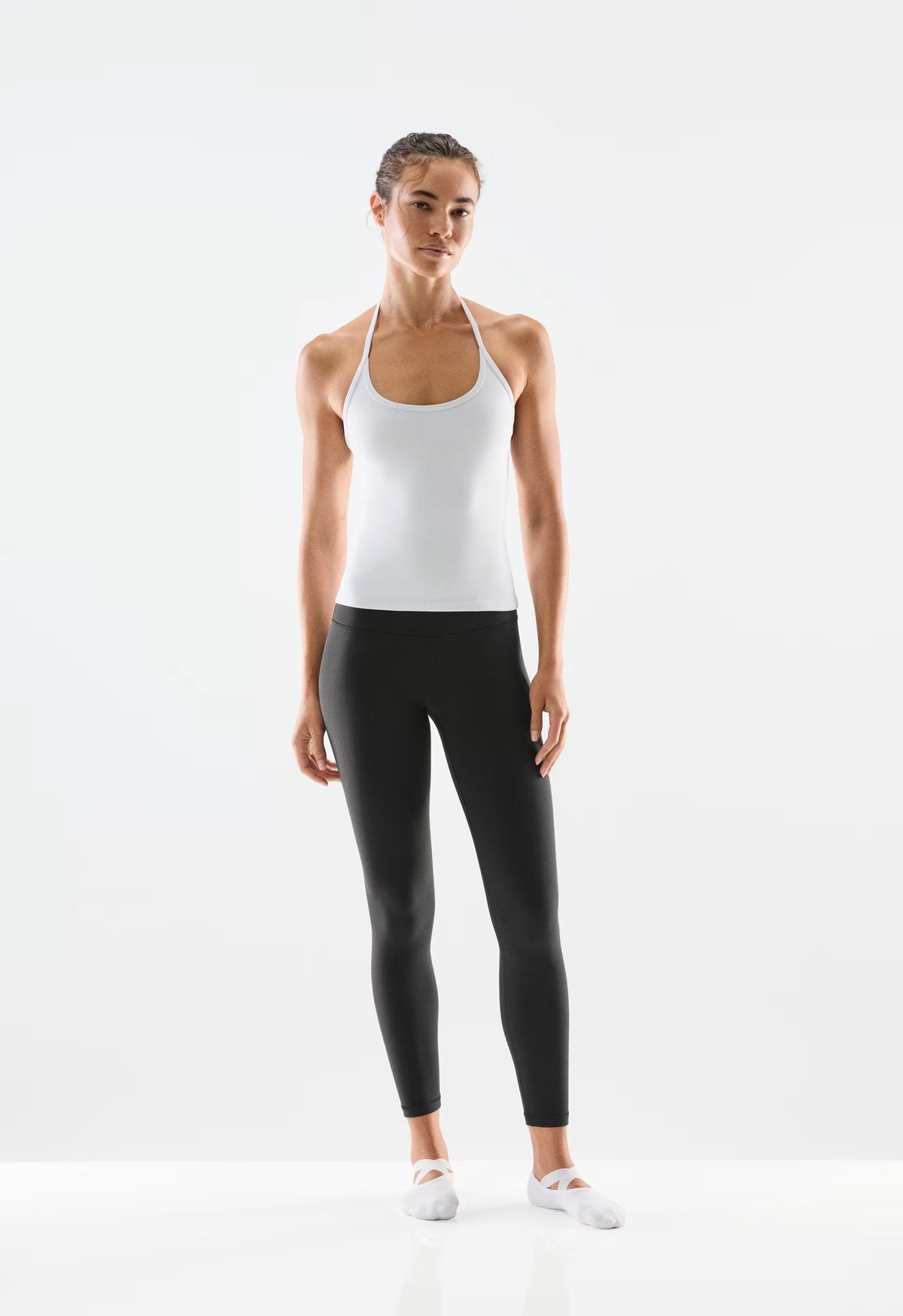 LIFE Essential Cami Halter Top - BRIGHT WHITE