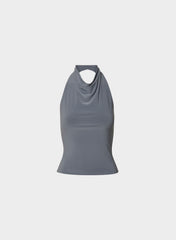 Smooth Matter™ Tower Halter Top - VINTAGE NAVY