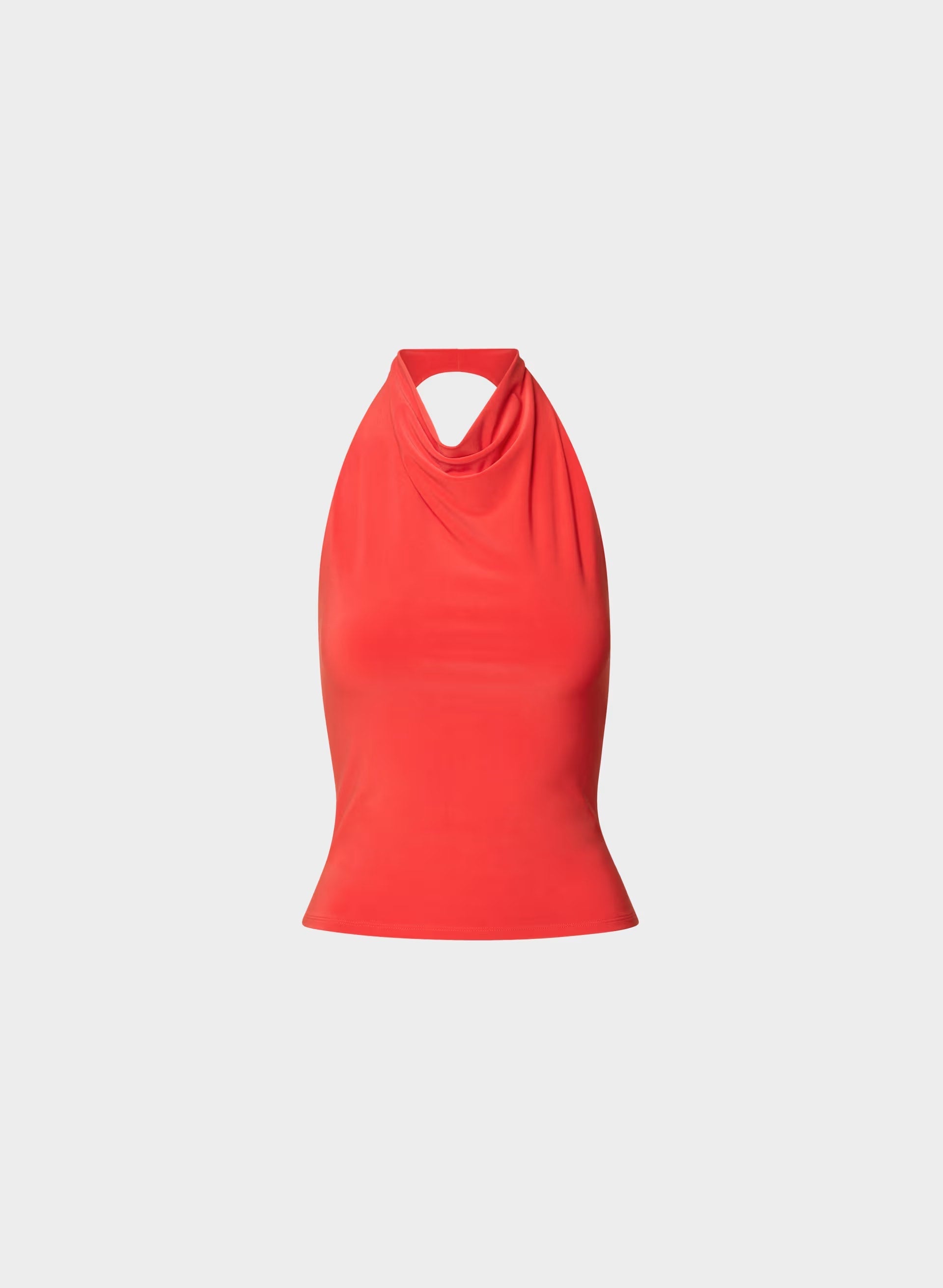 Smooth Matter™ Tower Halter Top - CHERRYBOMB RED