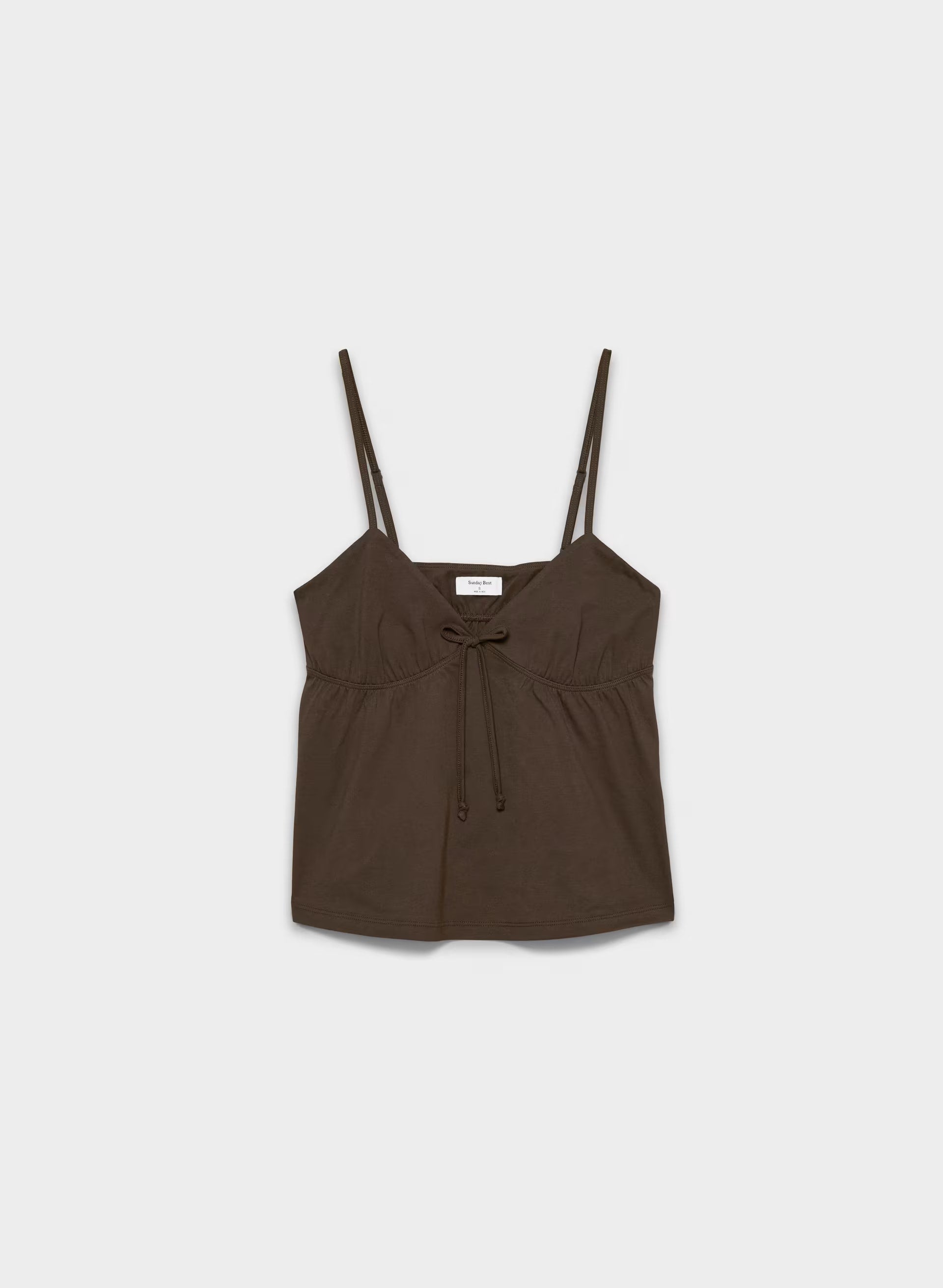 CottonWhisk™ Loulou Camisole - RICH MOCHA BROWN
