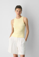HomeStretch™ Rib Boombox Tank - LEMONADE