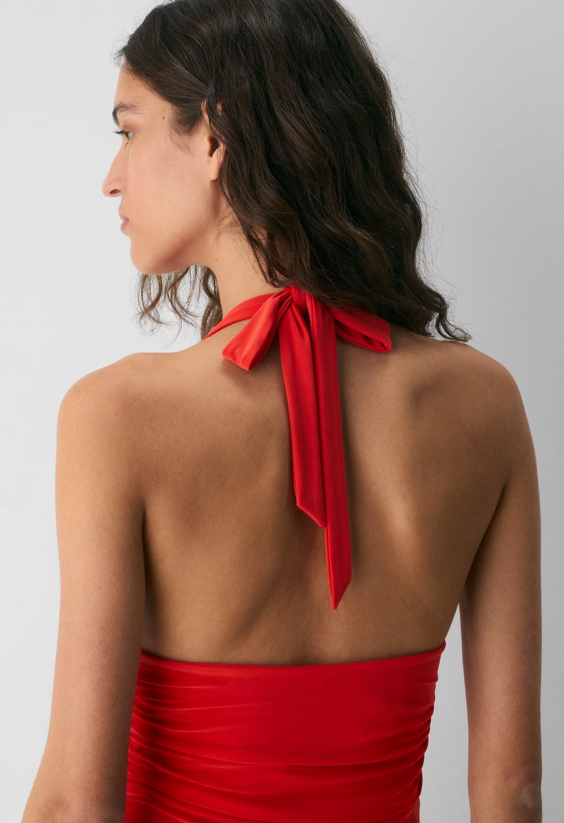 Smooth Matter™ Wylder Halter Top - CHERRYBOMB RED