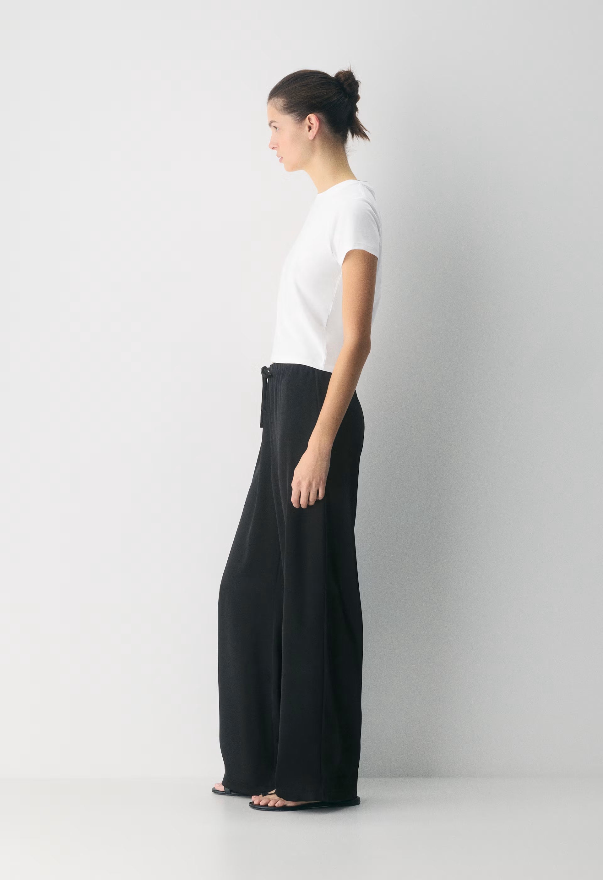 Key Cotton Eira T-Shirt - HEATHER CHROME