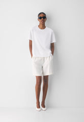 Key Cotton Thessa T-Shirt - WHITE