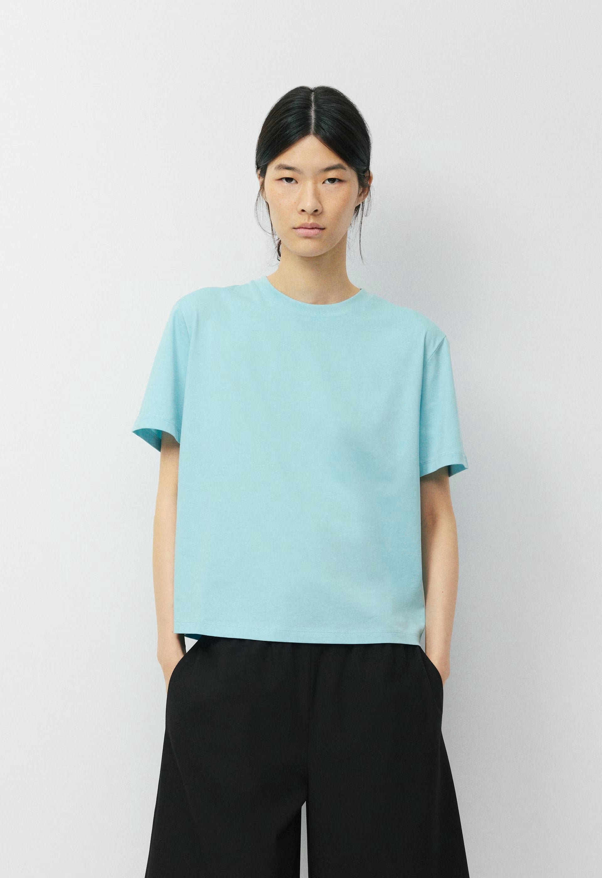Key Cotton Thessa T-Shirt - DARK NIGHT NAVY