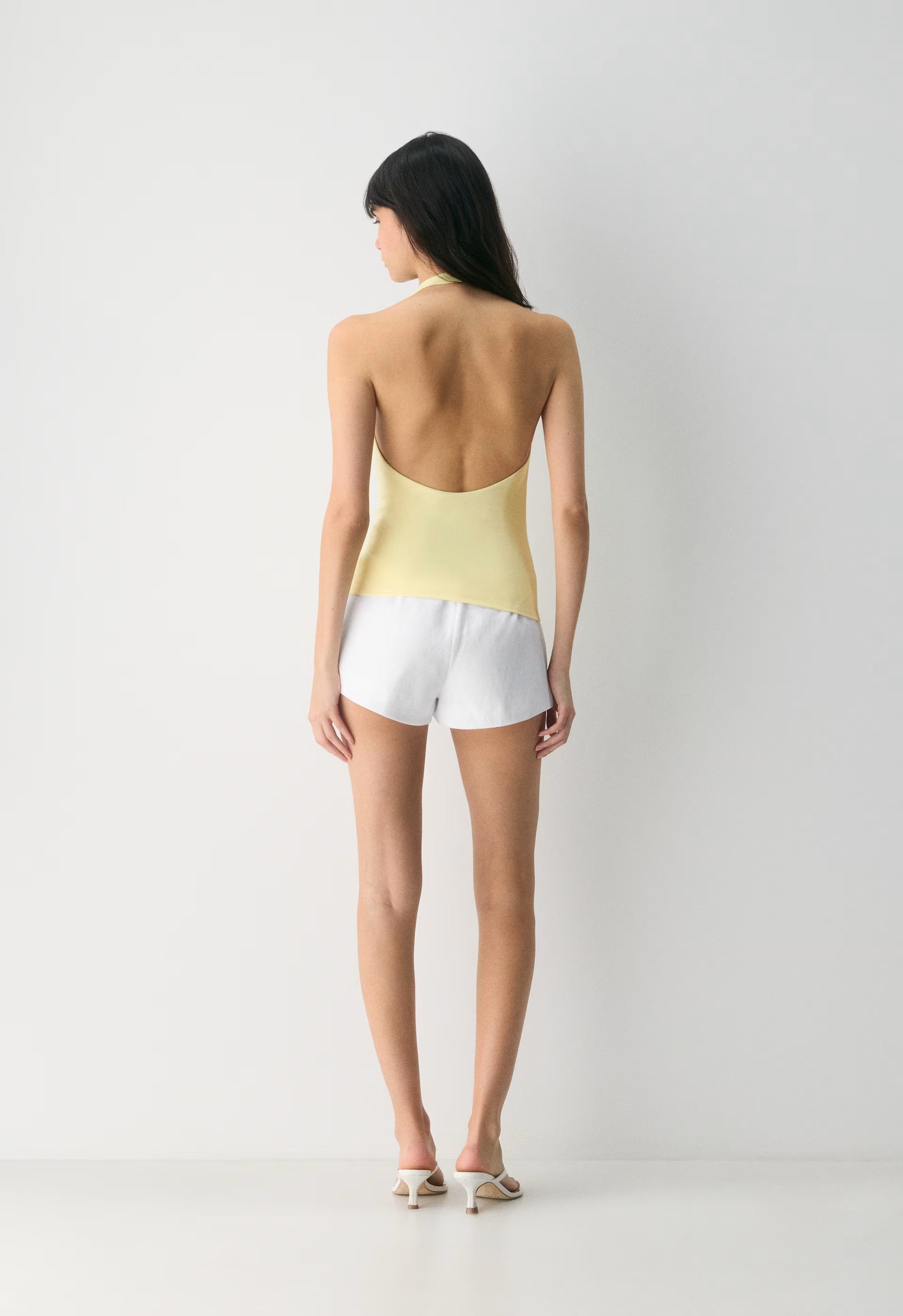 Smooth Matter™ Tableau Halter Top - LEMONADE