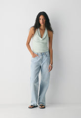Smooth Matter™ Tableau Halter Top - RICH MOCHA BROWN
