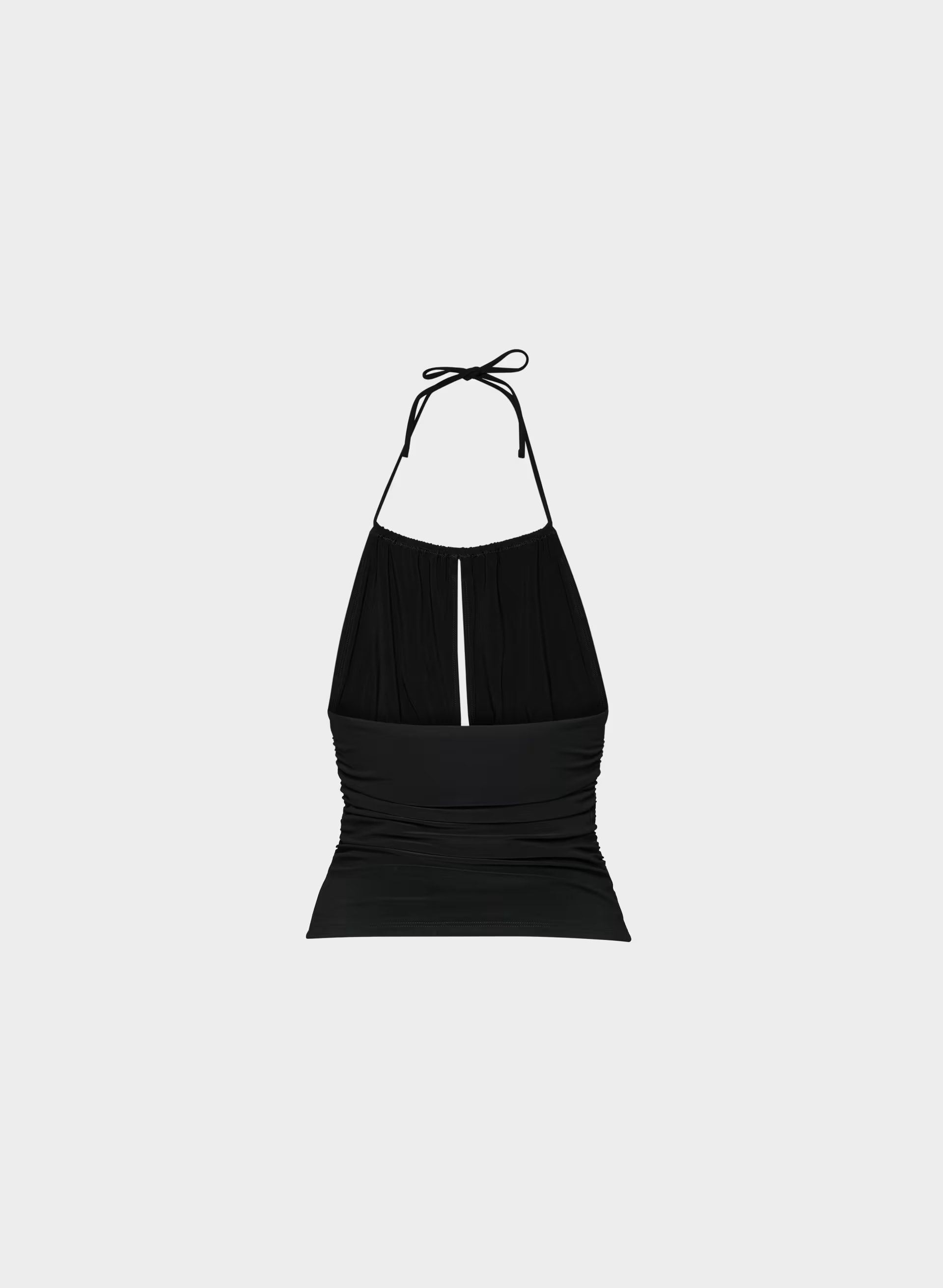 Smooth Matter™ Odeum Halter Top - BLACK