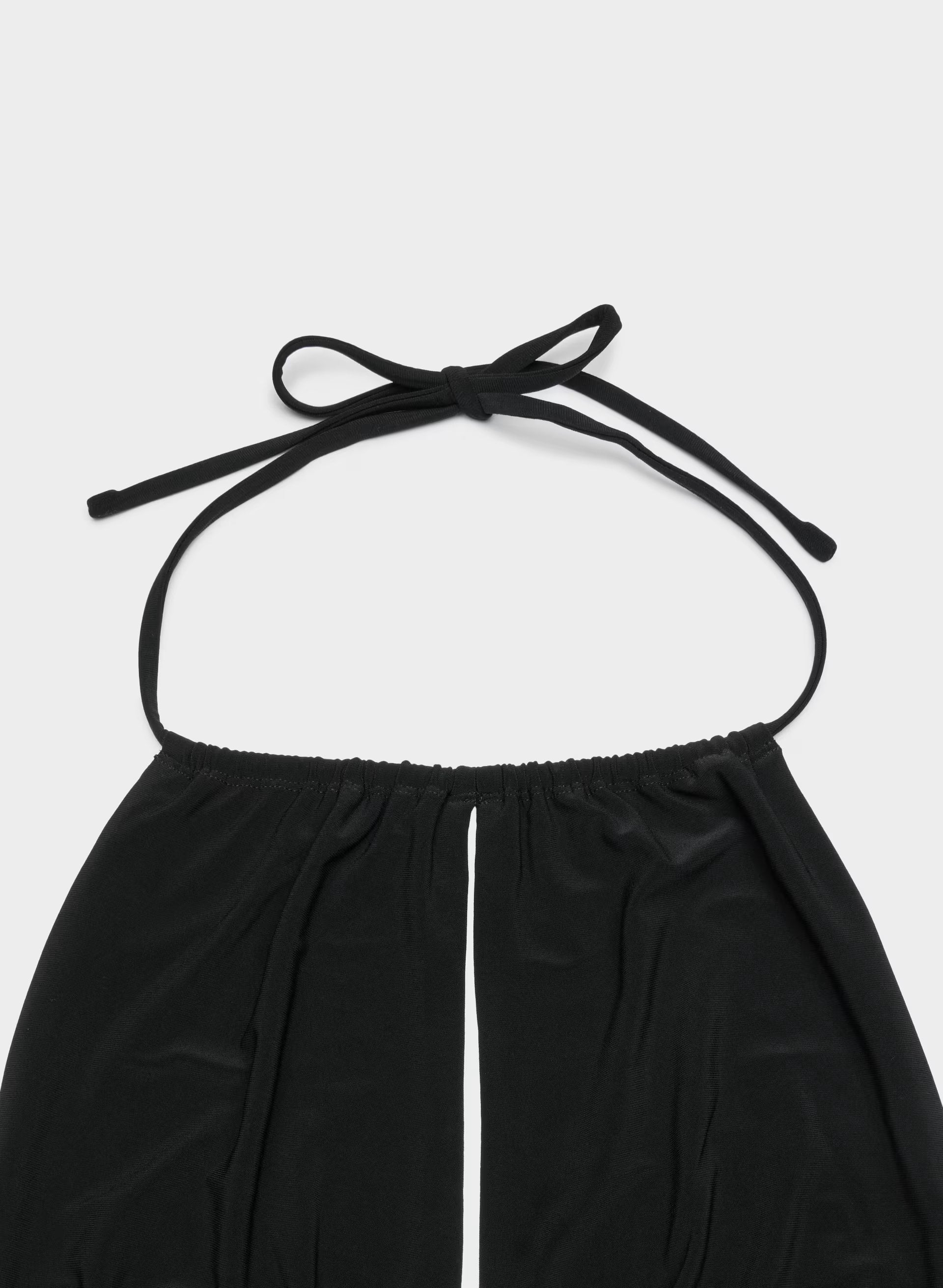 Smooth Matter™ Odeum Halter Top - BLACK