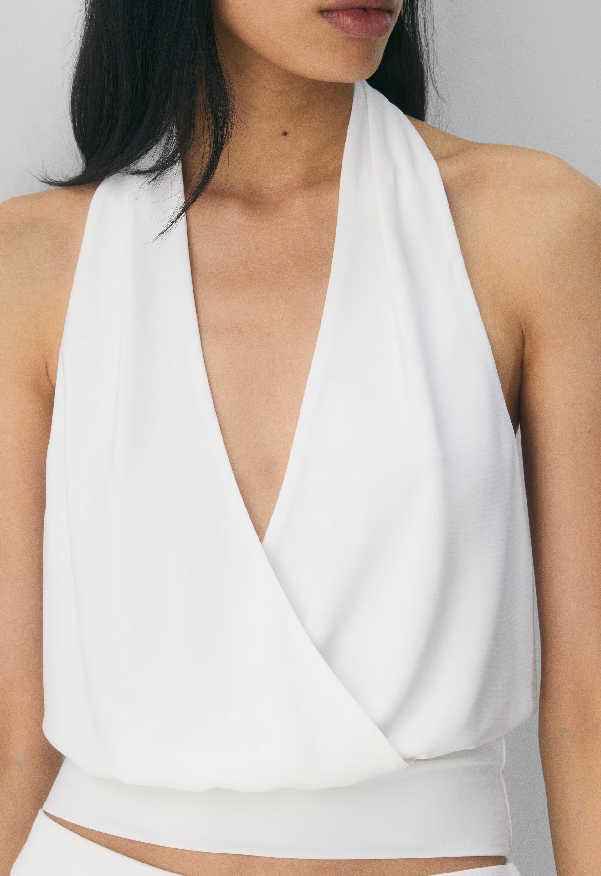 Smooth Matter™ Valley Halter Top - WHITE