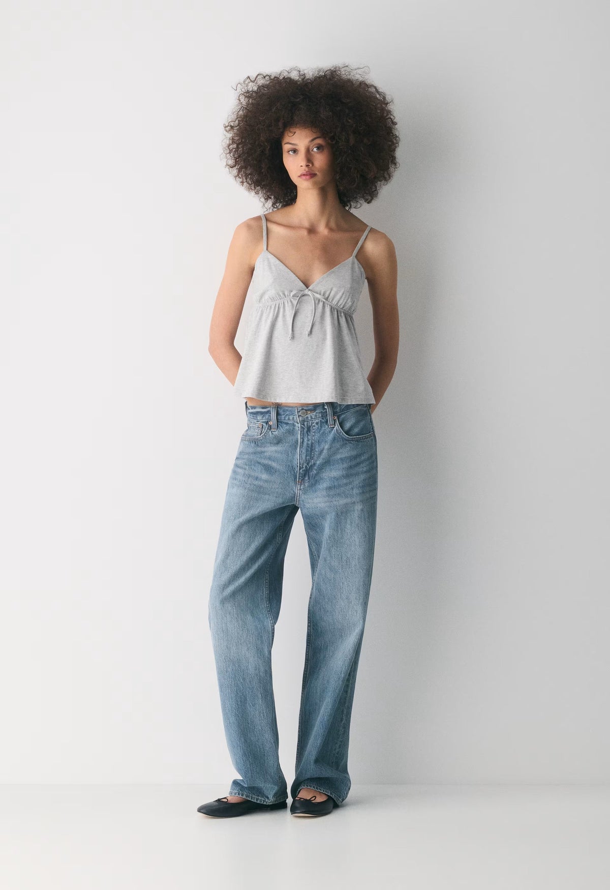 CottonWhisk™ Loulou Camisole - HEATHER CHROME