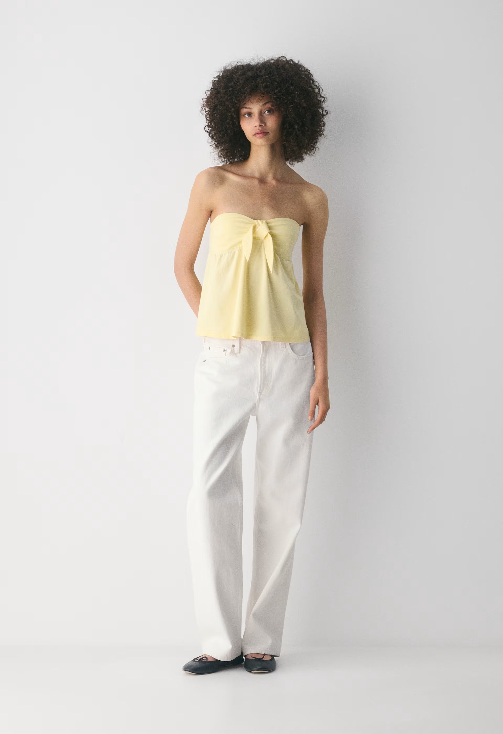Bardot Tube Top - MILKSHAKE PINK