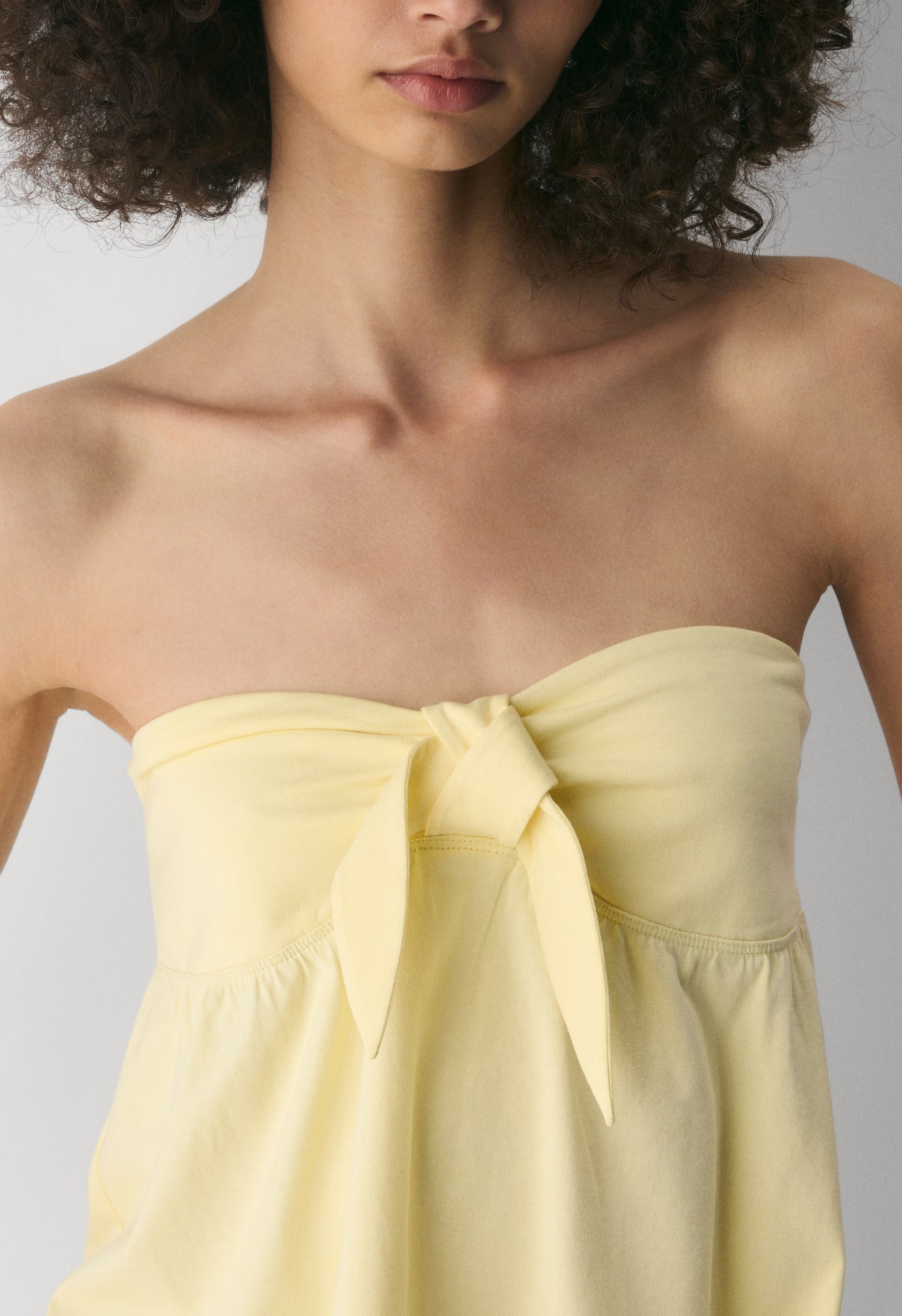 Bardot Tube Top - MILKSHAKE PINK