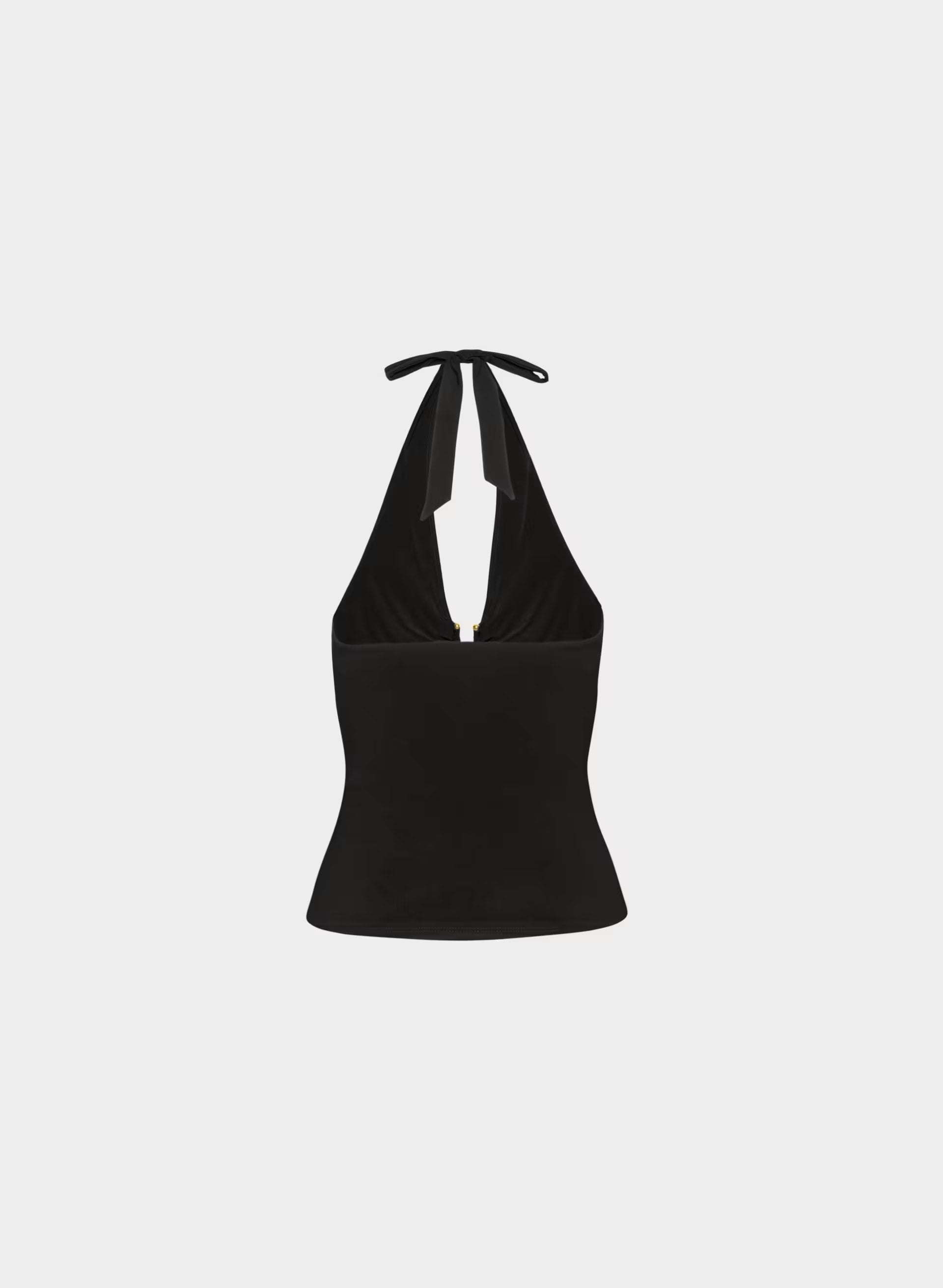 Smooth Matter™ Hatchway Halter Top - BLACK