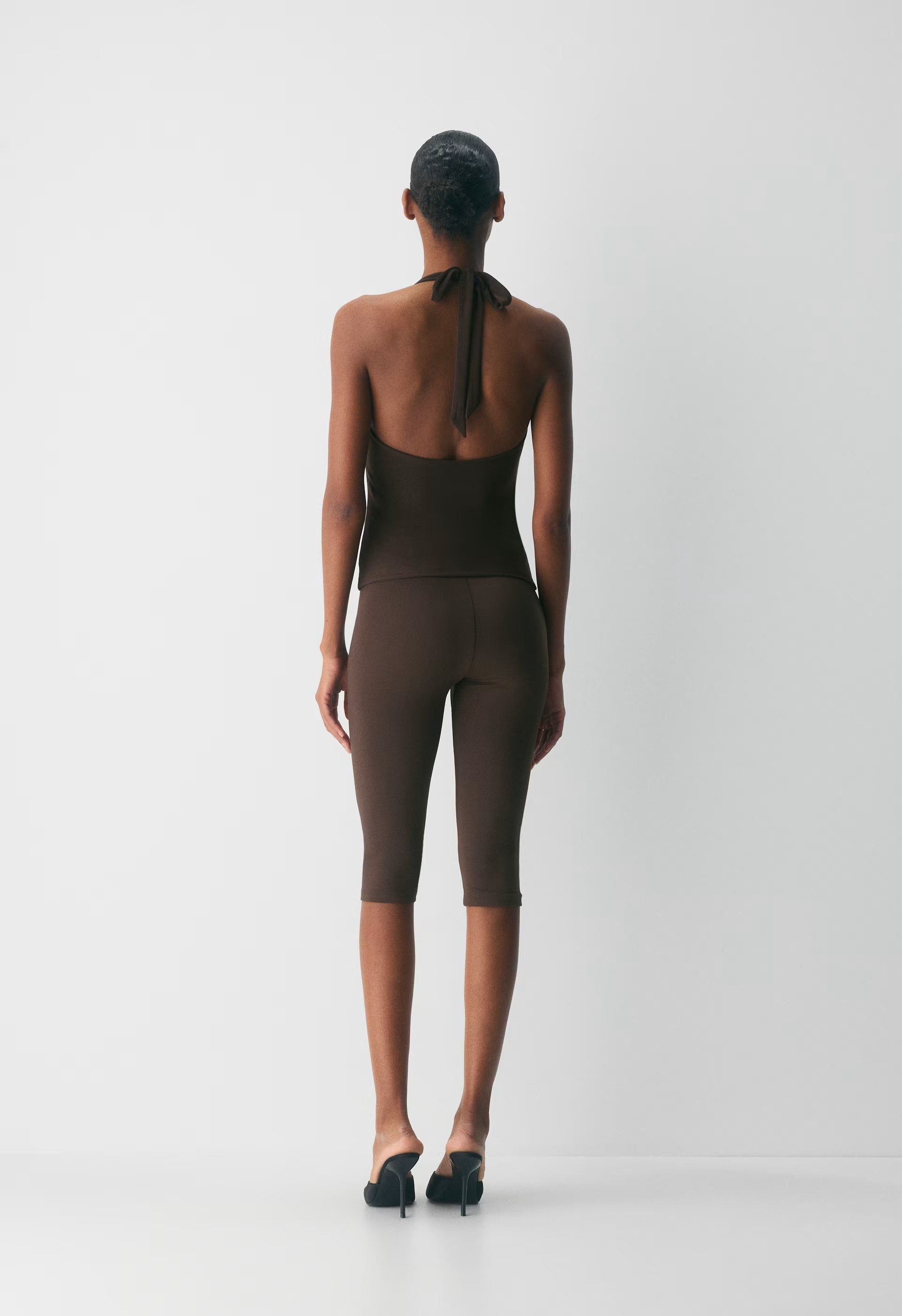 Smooth Matter™ Hatchway Halter Top - RICH MOCHA BROWN