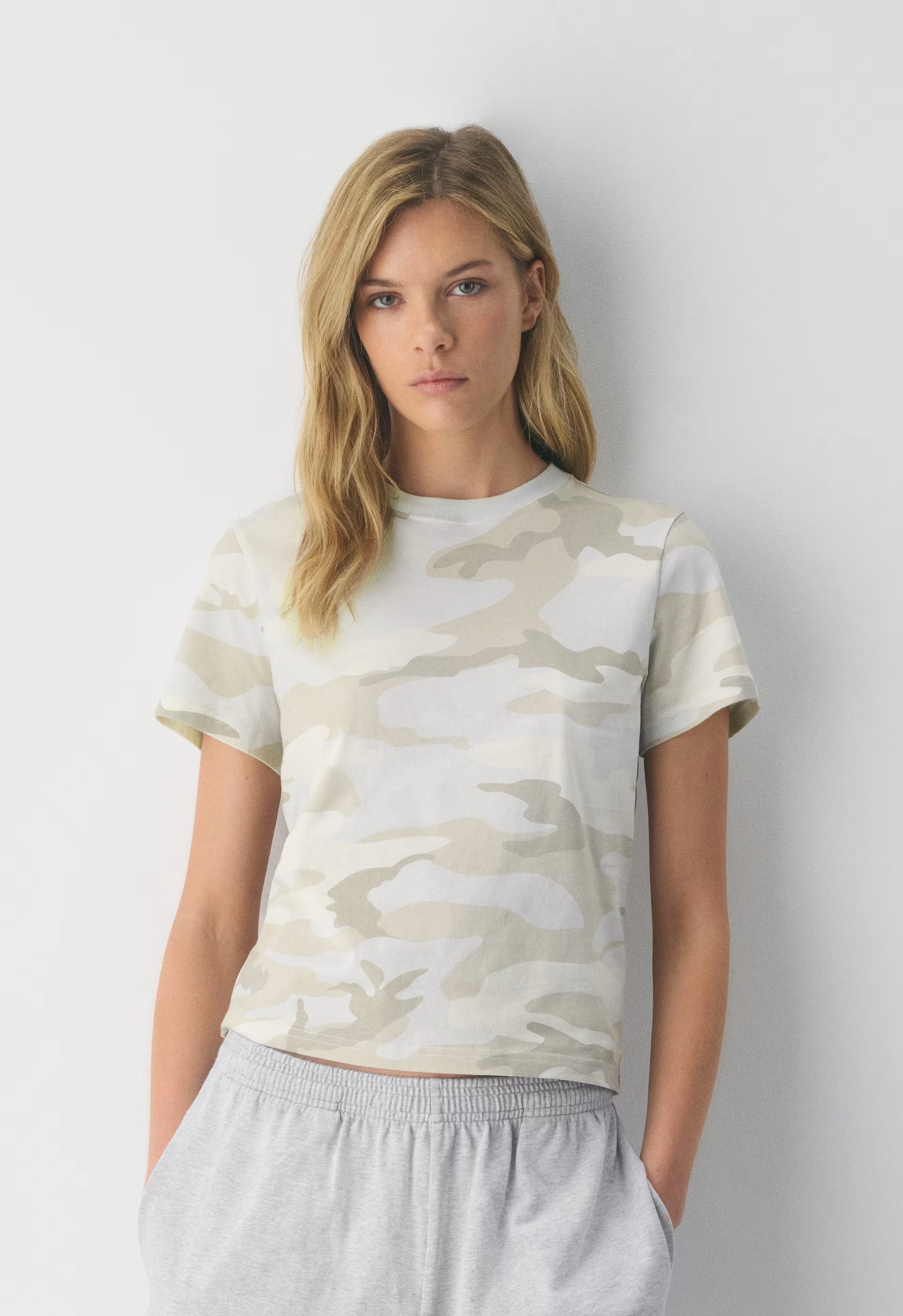 All-Time T-Shirt - MANILLA BEIGE CAMOSCAP
