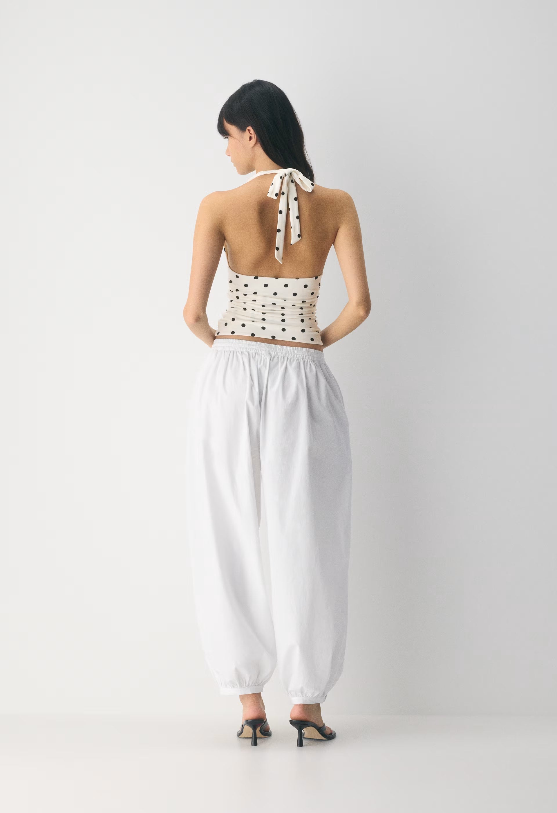 Smooth Matter™ Wylder Halter Top - LIGHT BIRCH/BLACK