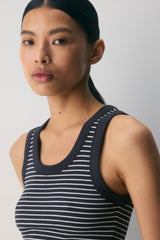 Busy Tank - DARK NIGHT NAVY/WHITE