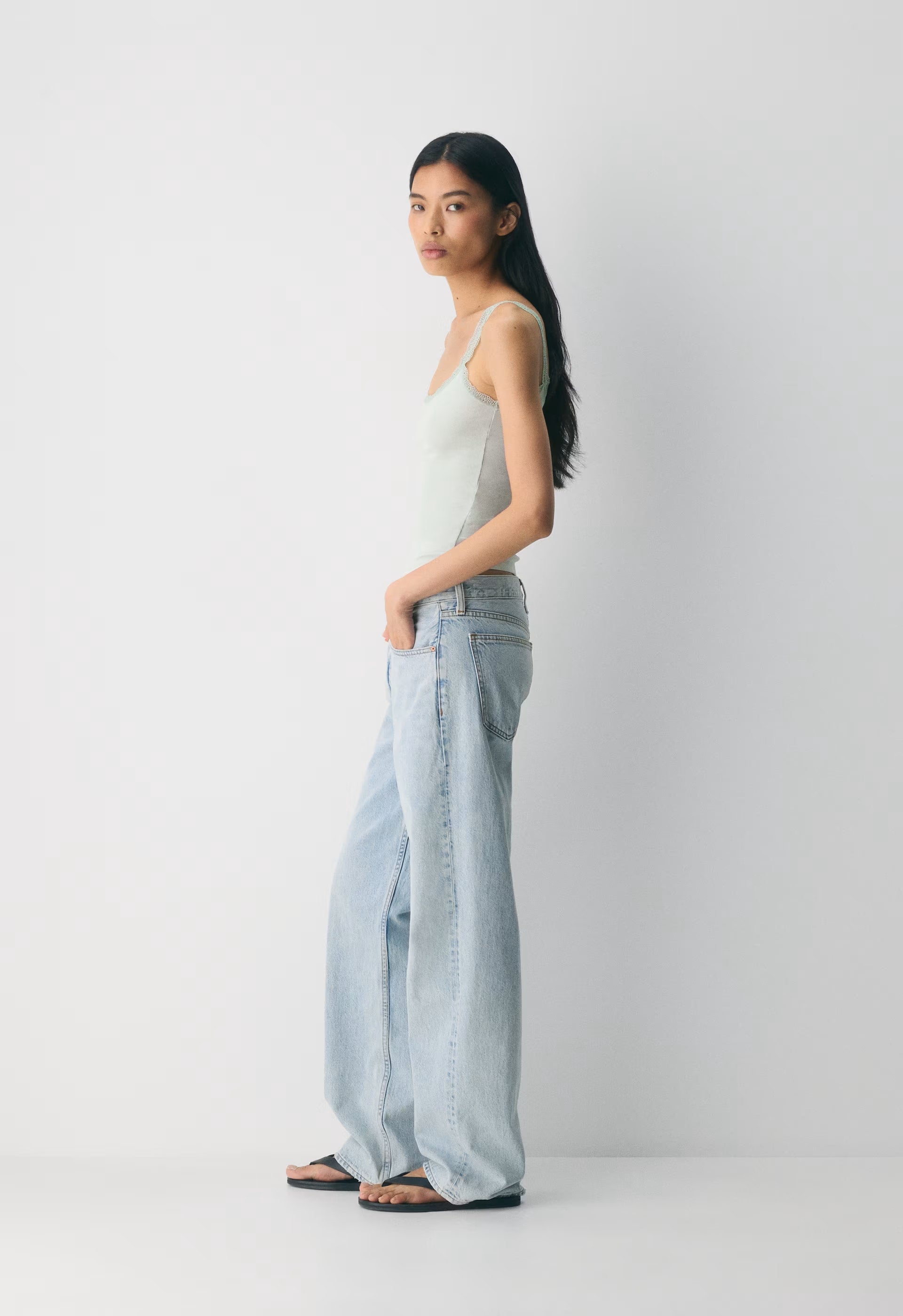 Floweret Camisole - LIGHT BIRCH