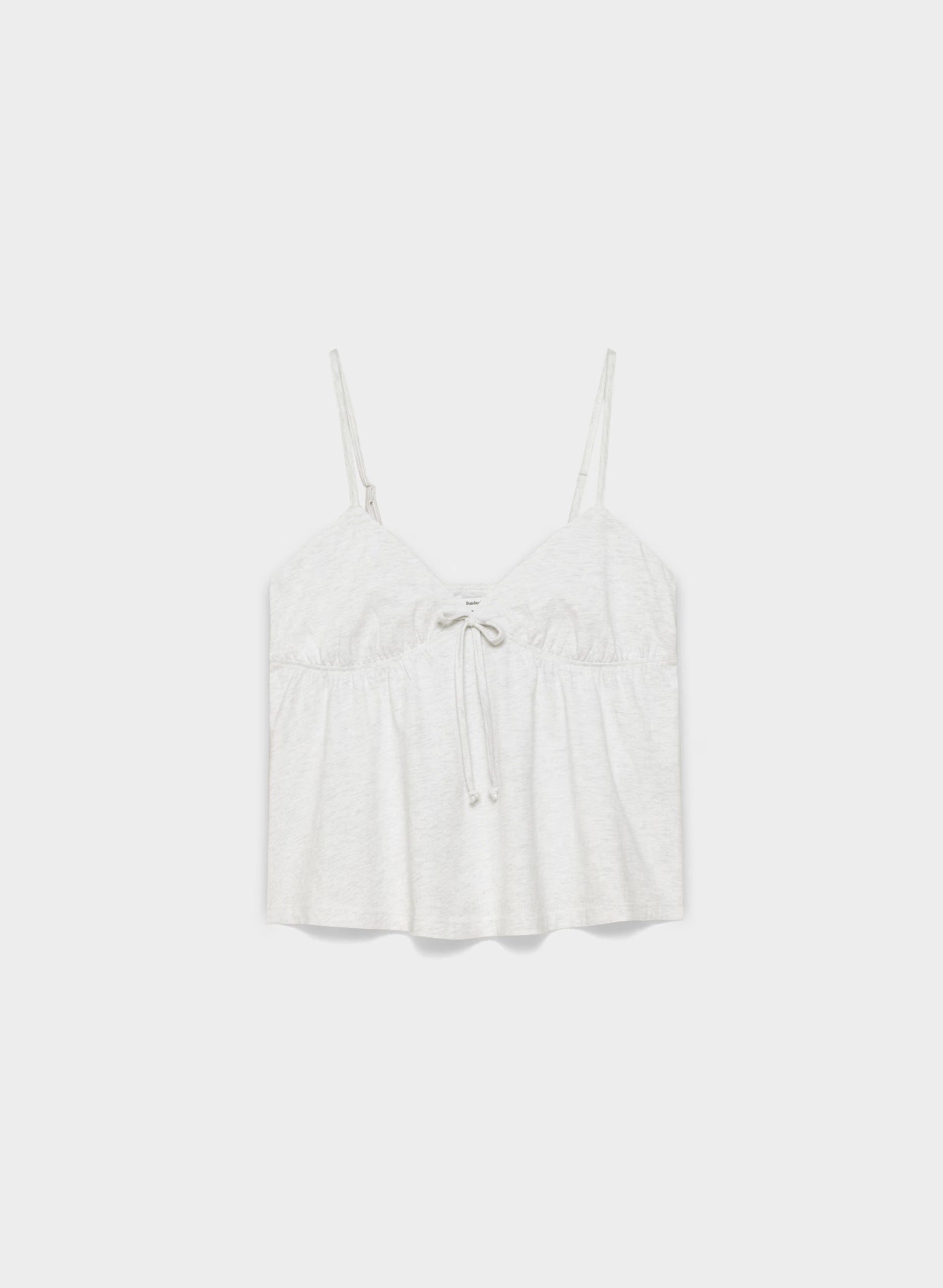 CottonWhisk™ Loulou Camisole - HEATHER CLOUD WHITE