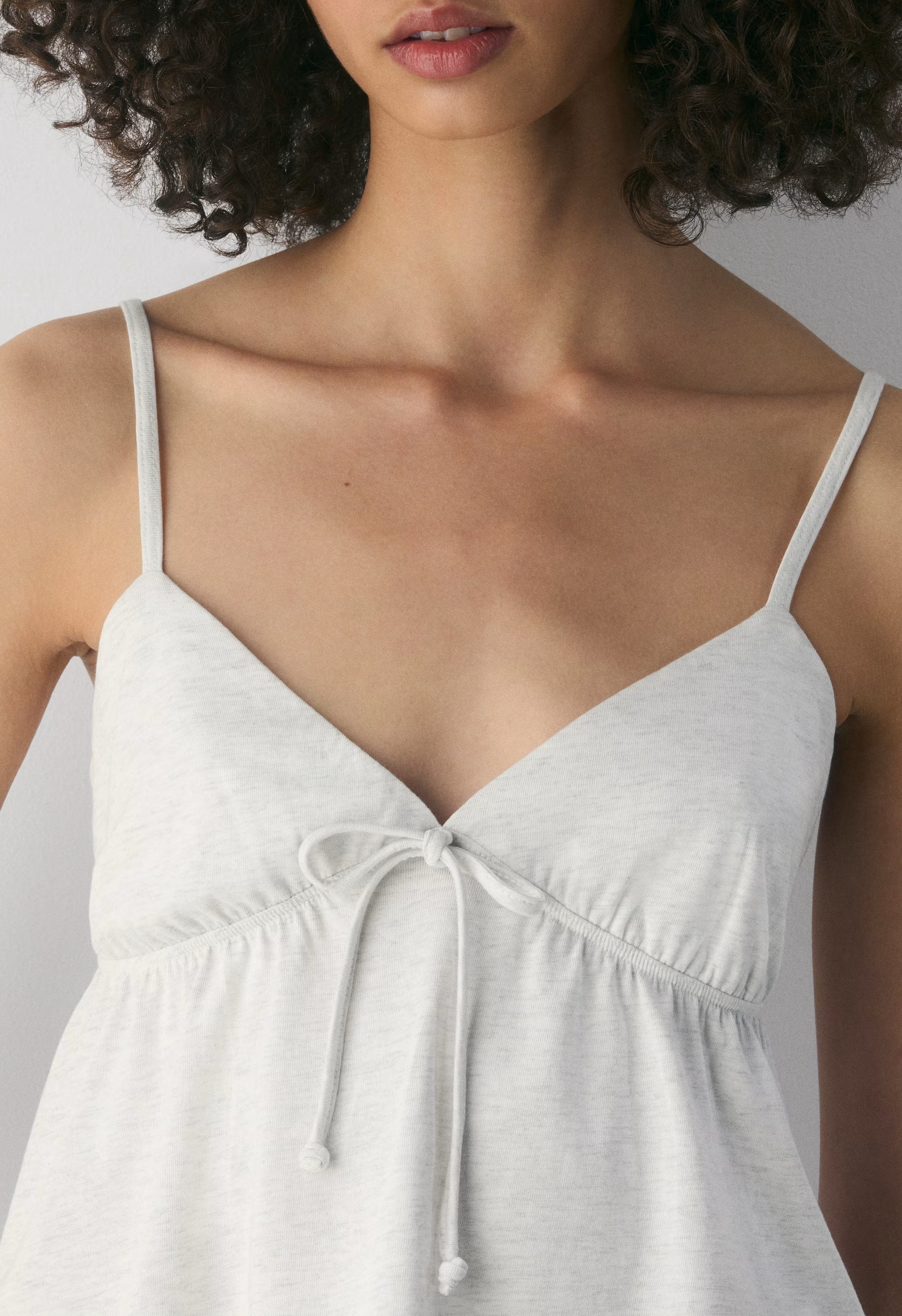 CottonWhisk™ Loulou Camisole - HEATHER CLOUD WHITE