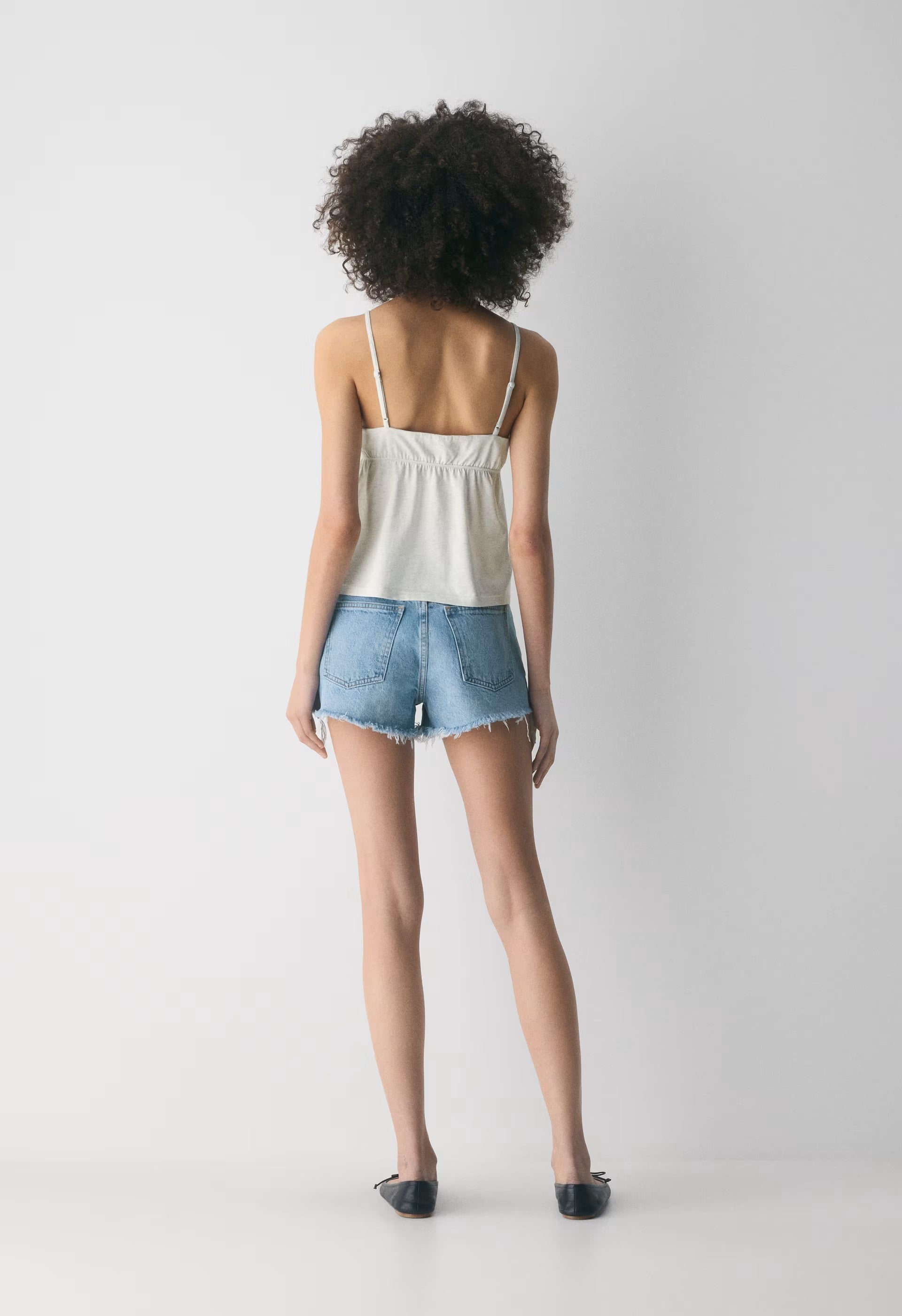 CottonWhisk™ Loulou Camisole - HEATHER CLOUD WHITE