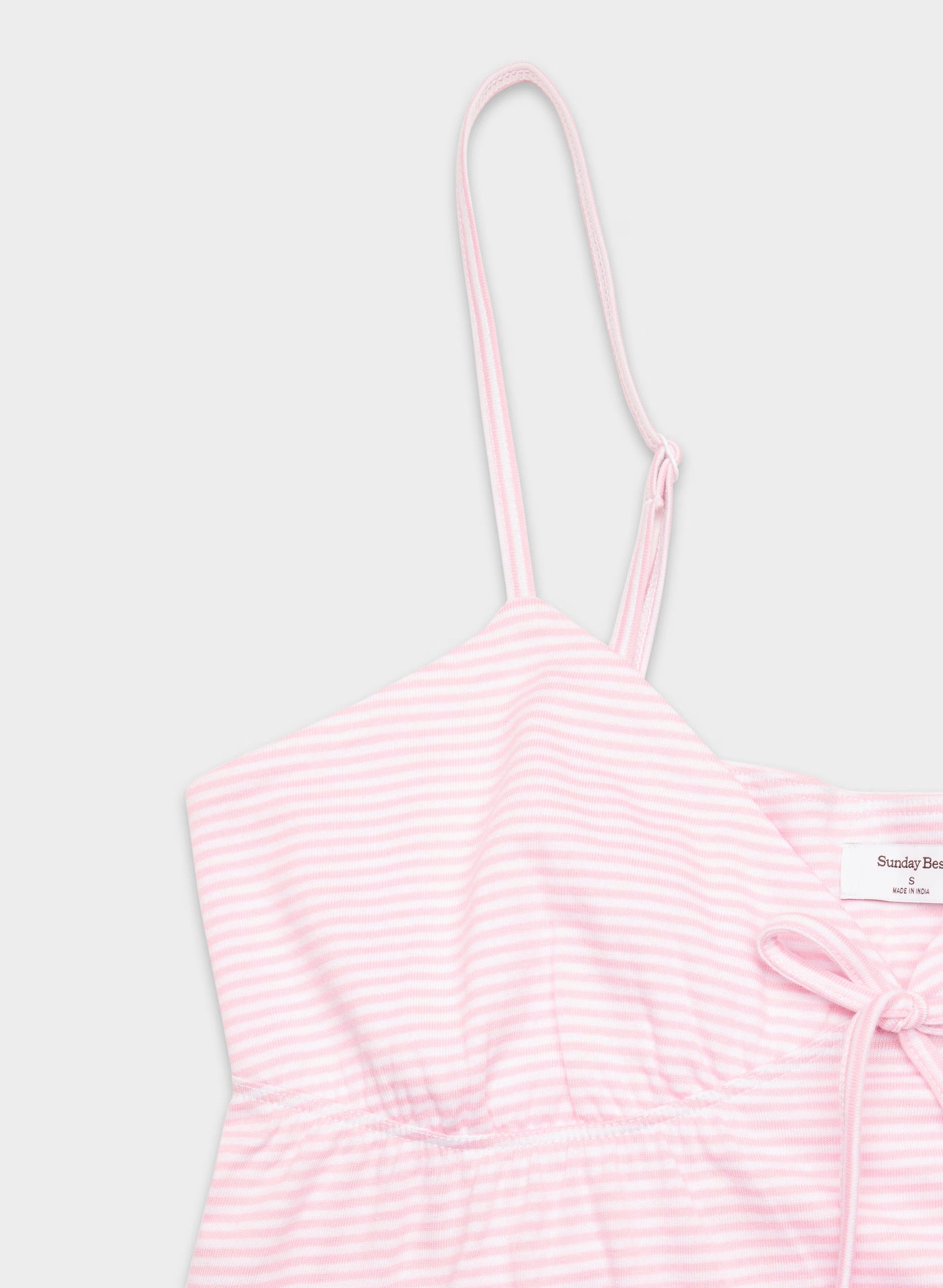 CottonWhisk™ Loulou Camisole - MILKSHAKE PINK/WHITE