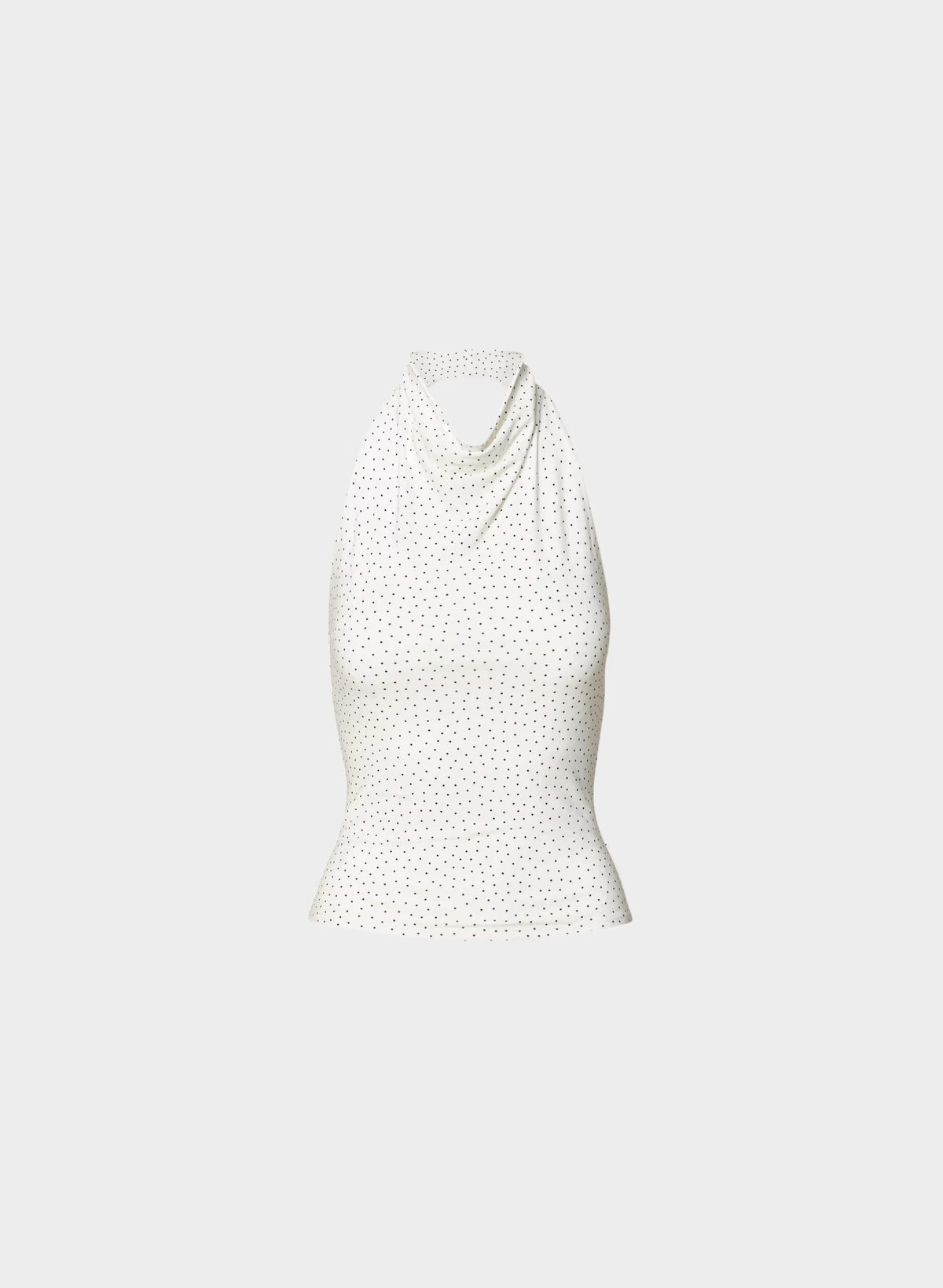 Smooth Matter™ Tower Halter Top - WHITE/ ADMIRAL