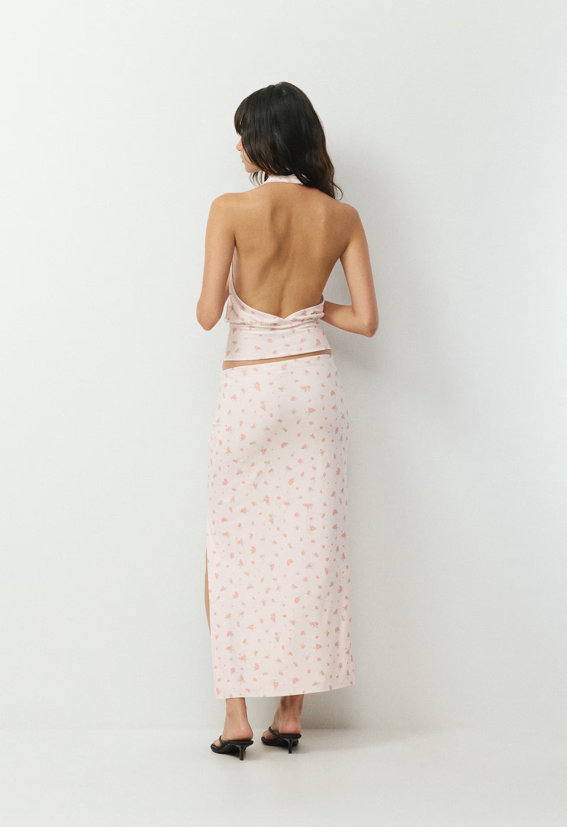 Smooth Matter™ Valley Halter Top - PALE PEACH/PINK