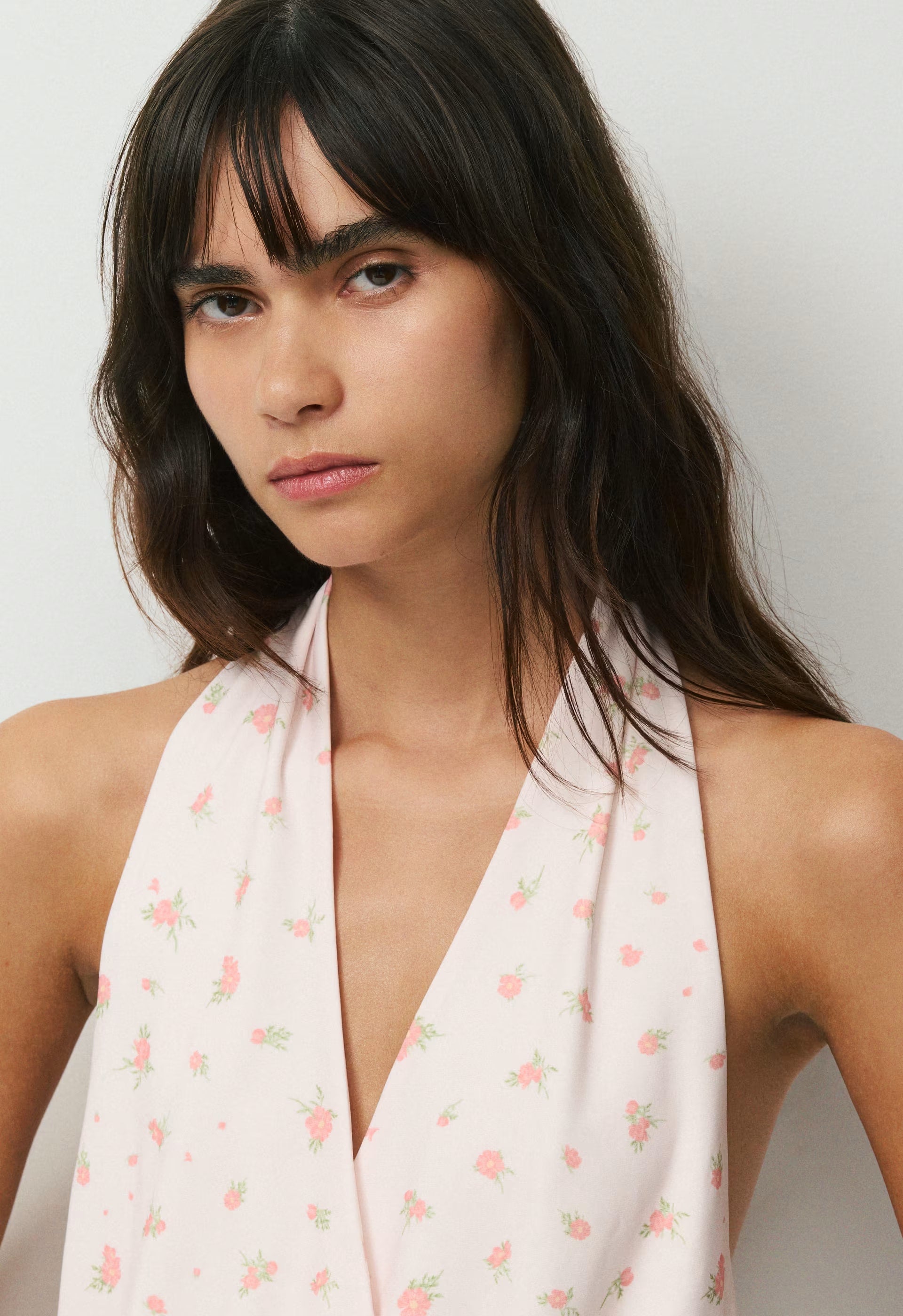 Smooth Matter™ Valley Halter Top - PALE PEACH/PINK