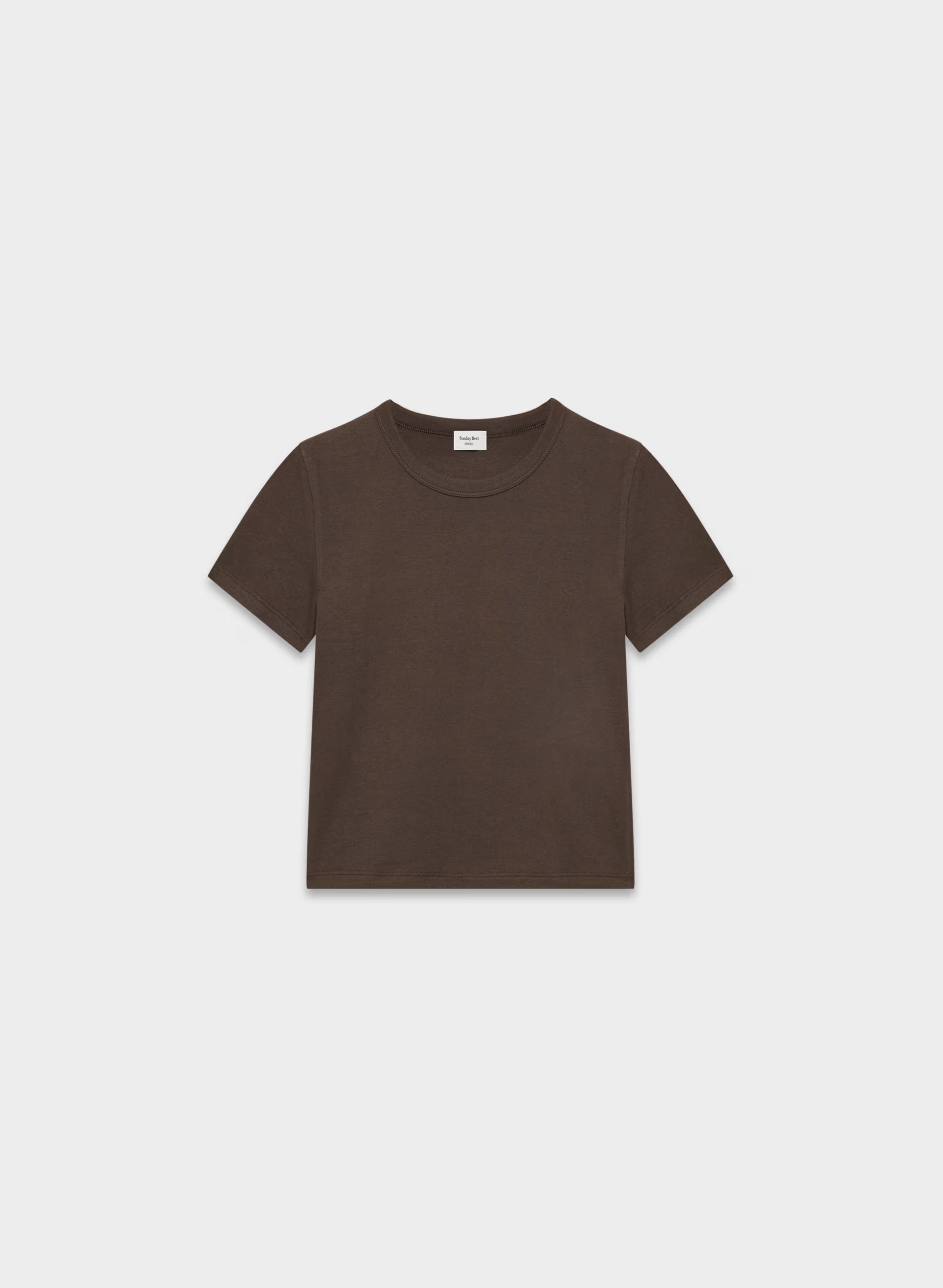Little Ripple T-Shirt - RICH MOCHA BROWN