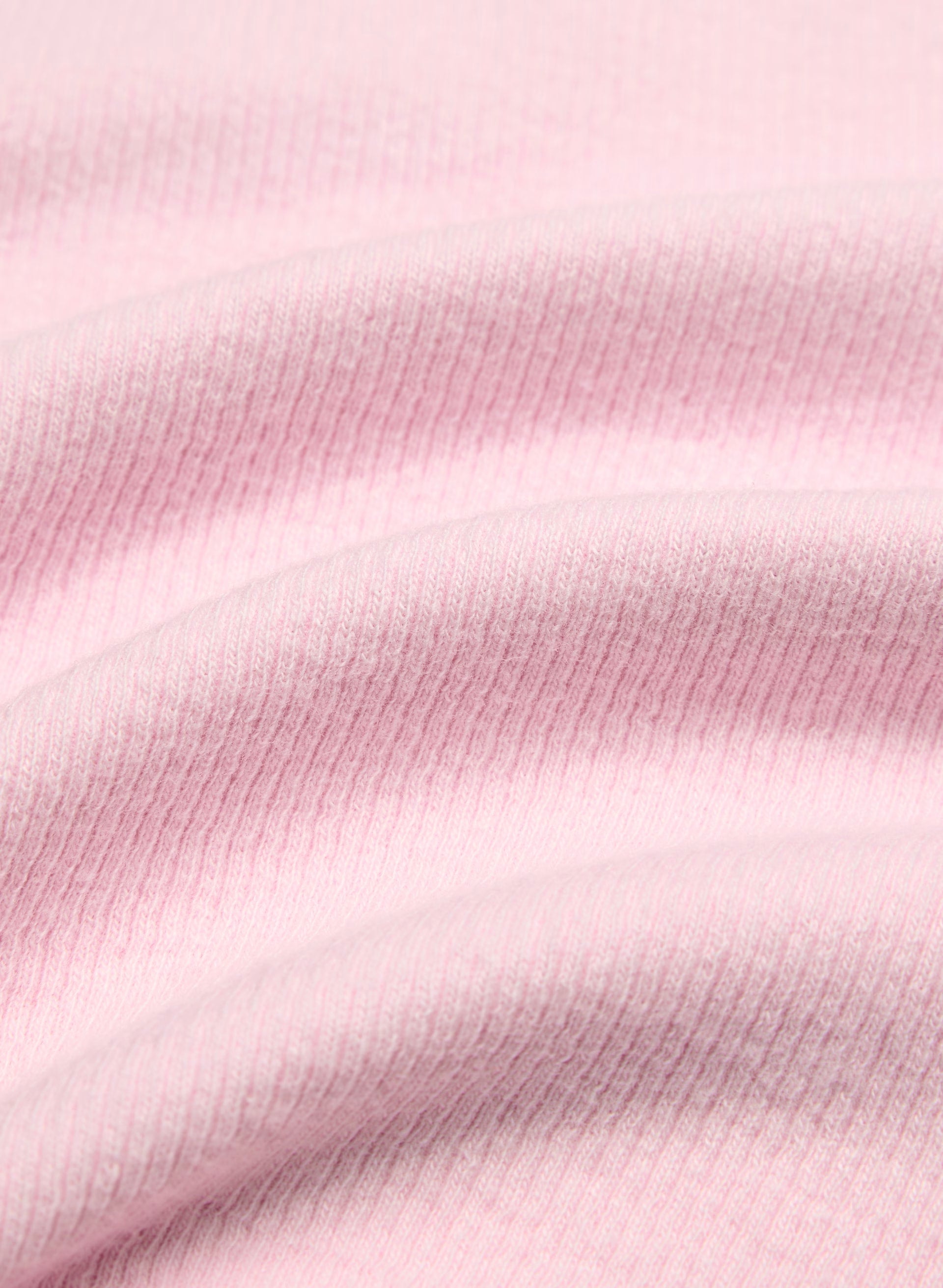 HomeStretch™ Rib Tune Waist T-Shirt - MILKSHAKE PINK