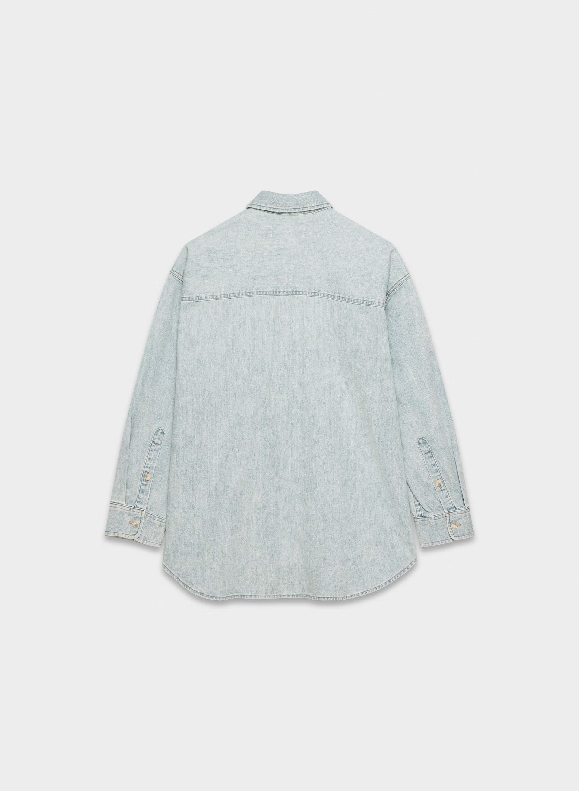 Denim Forum The '80s Comfy Denim Shirt - 15 YRS BRL THR BLEU