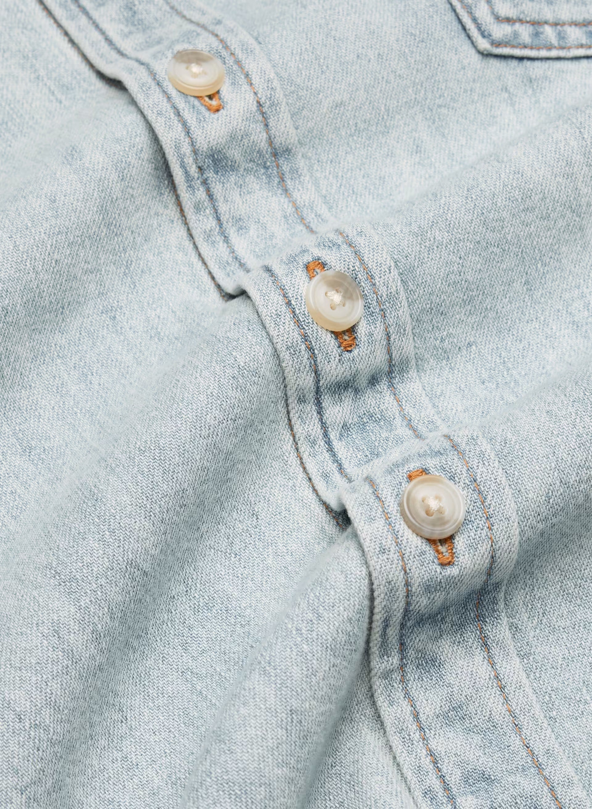 Denim Forum The '80s Comfy Denim Shirt - 15 YRS BRL THR BLEU