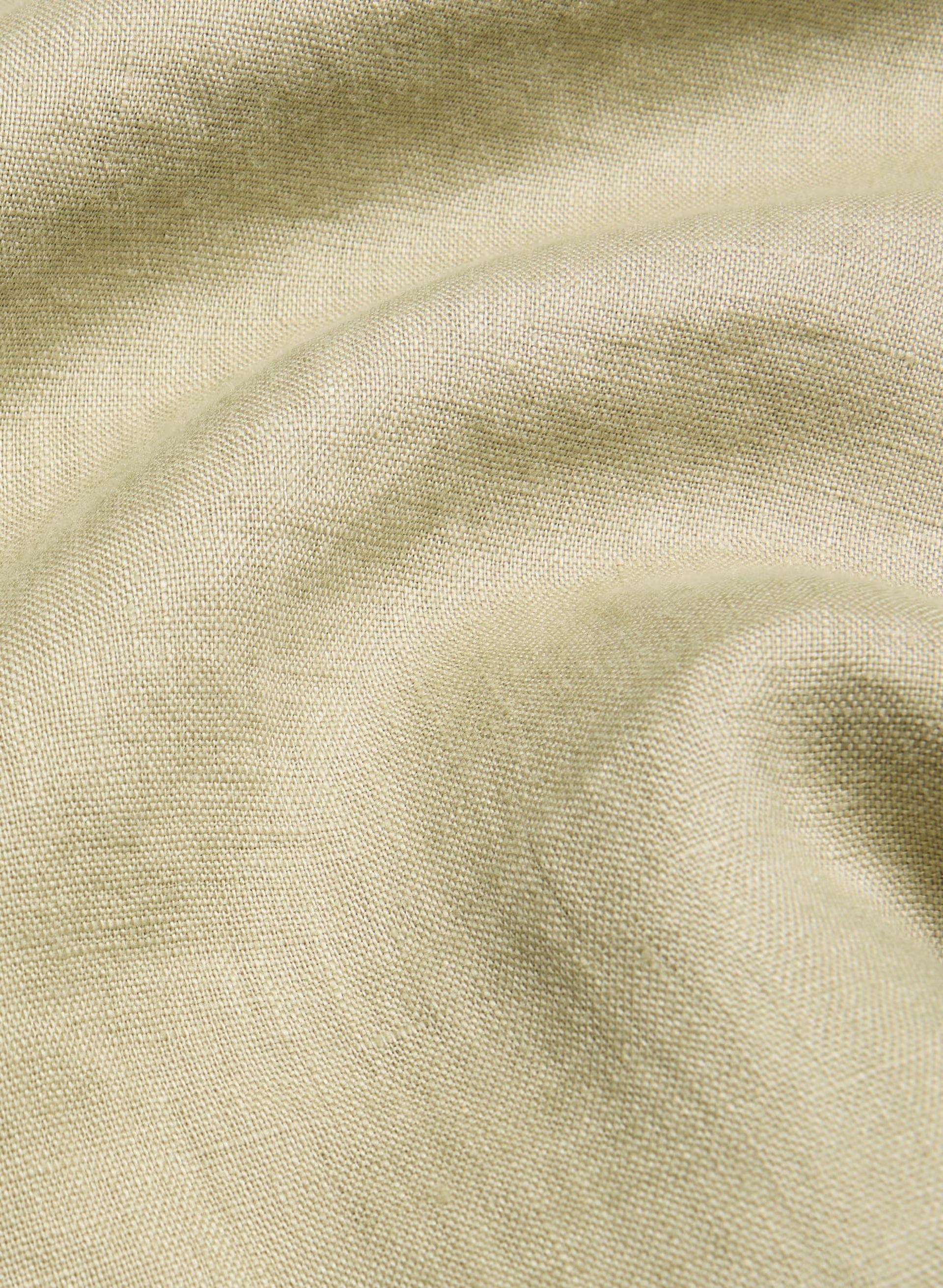 Utility Linen Shirt - MARTINI OLIVE