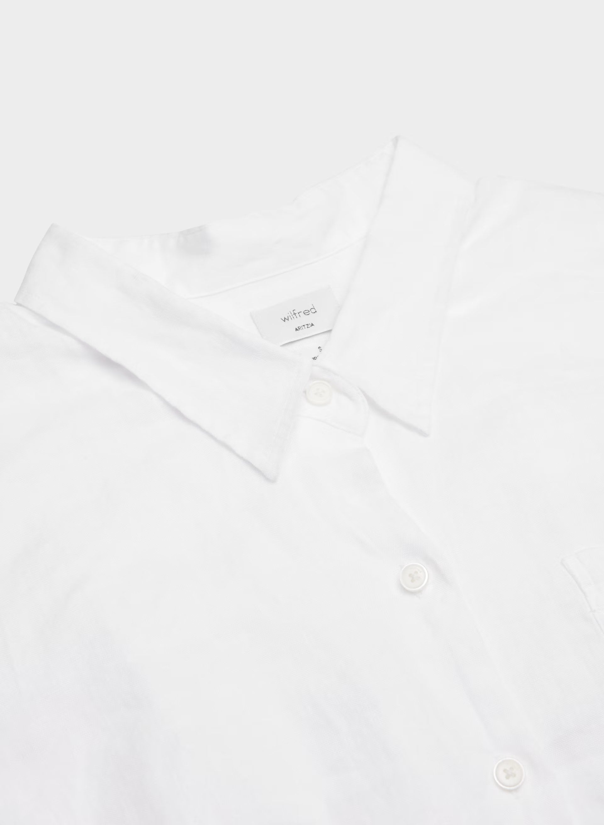 Reminisce Relaxed Linen Shirt - WHITE