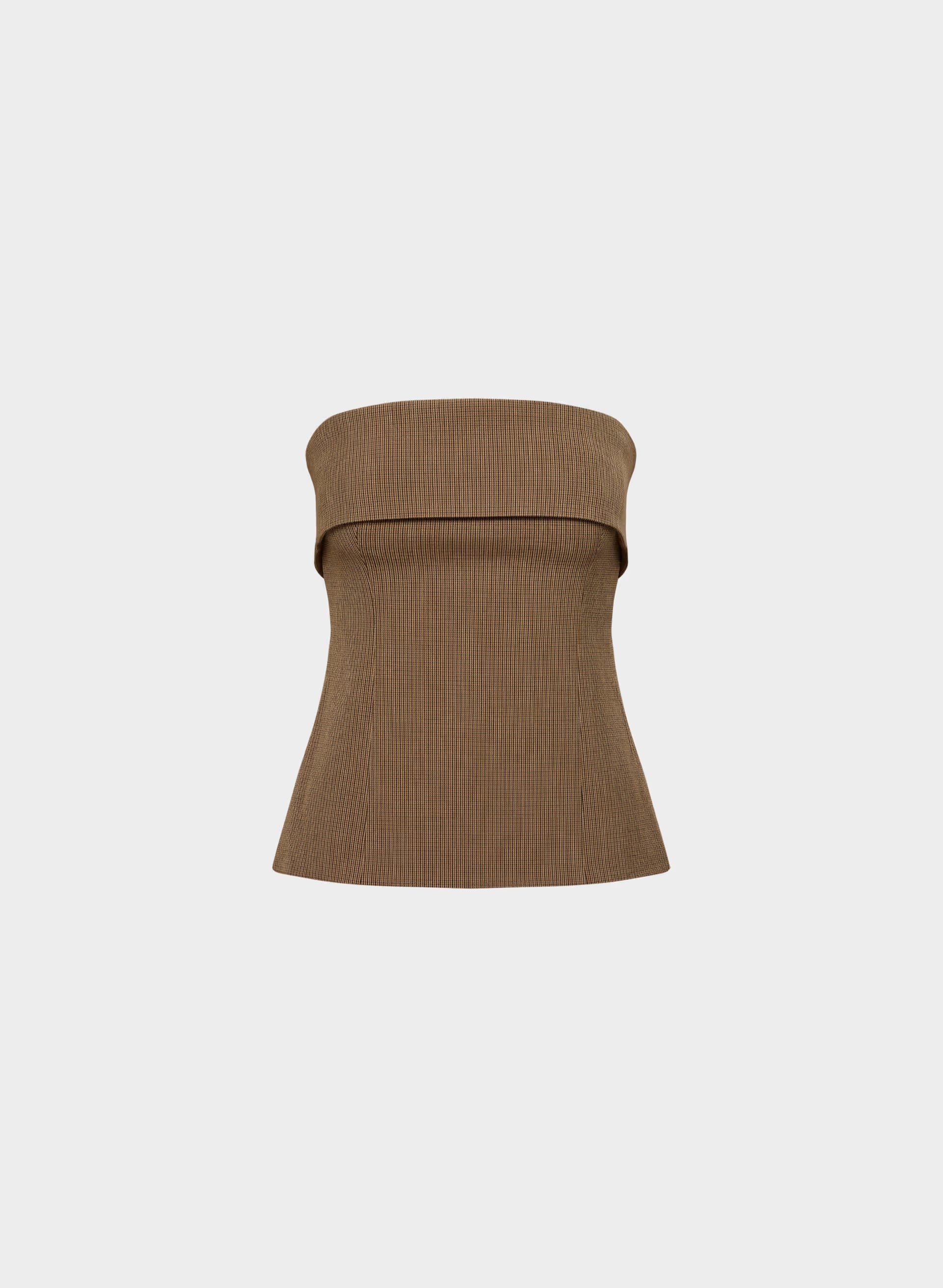 Element Tube Top - Eversential™ - KYLE CHECK SVL/MSC BRN