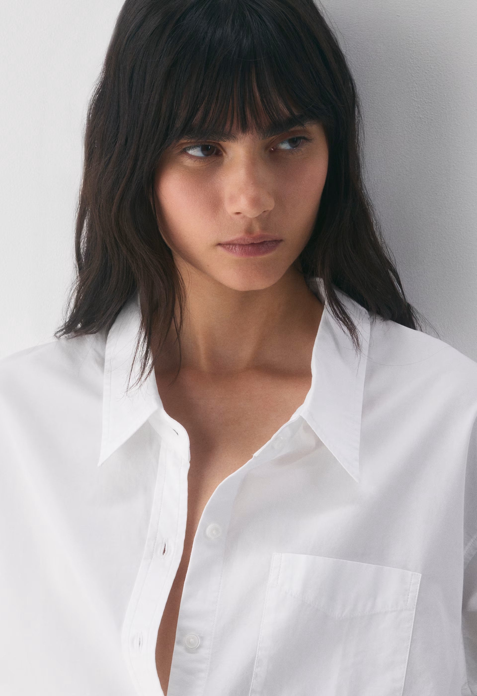 Reminisce Relaxed Poplin Shirt - WNSTN STRPE D BL/B WH