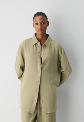AirPlush Cotton™ Sail Shirt - MARTINI OLIVE