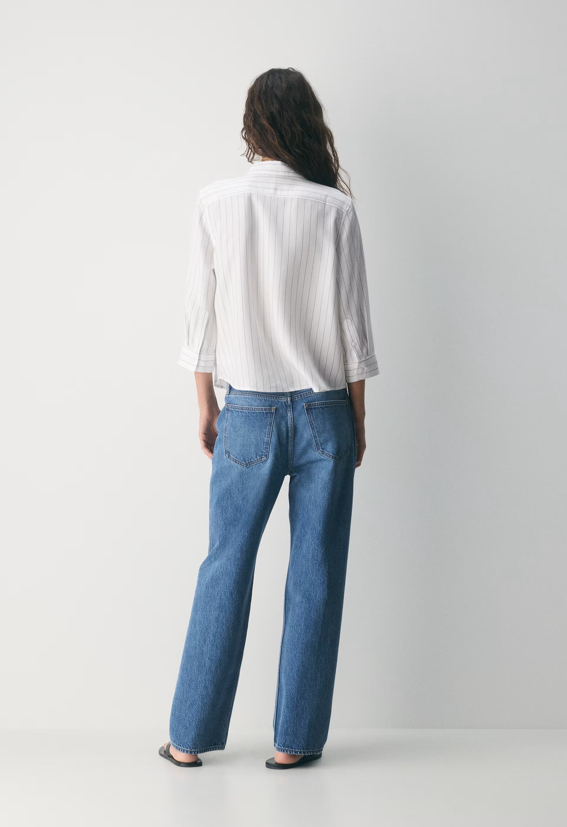 Persona Shirt - HNDSN STRP WT/ADMIRAL