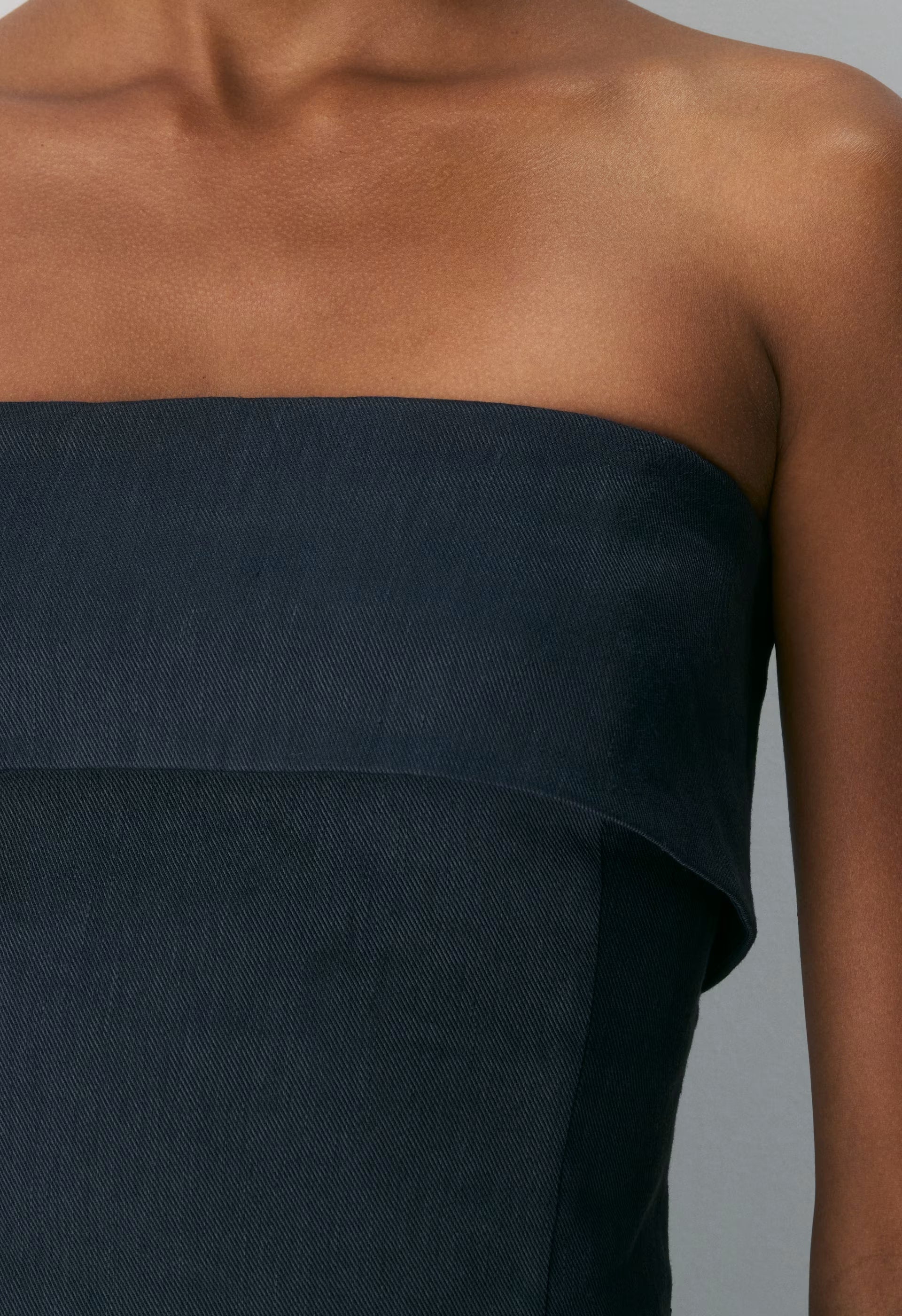 Element Linen Tube Top - ADMIRAL