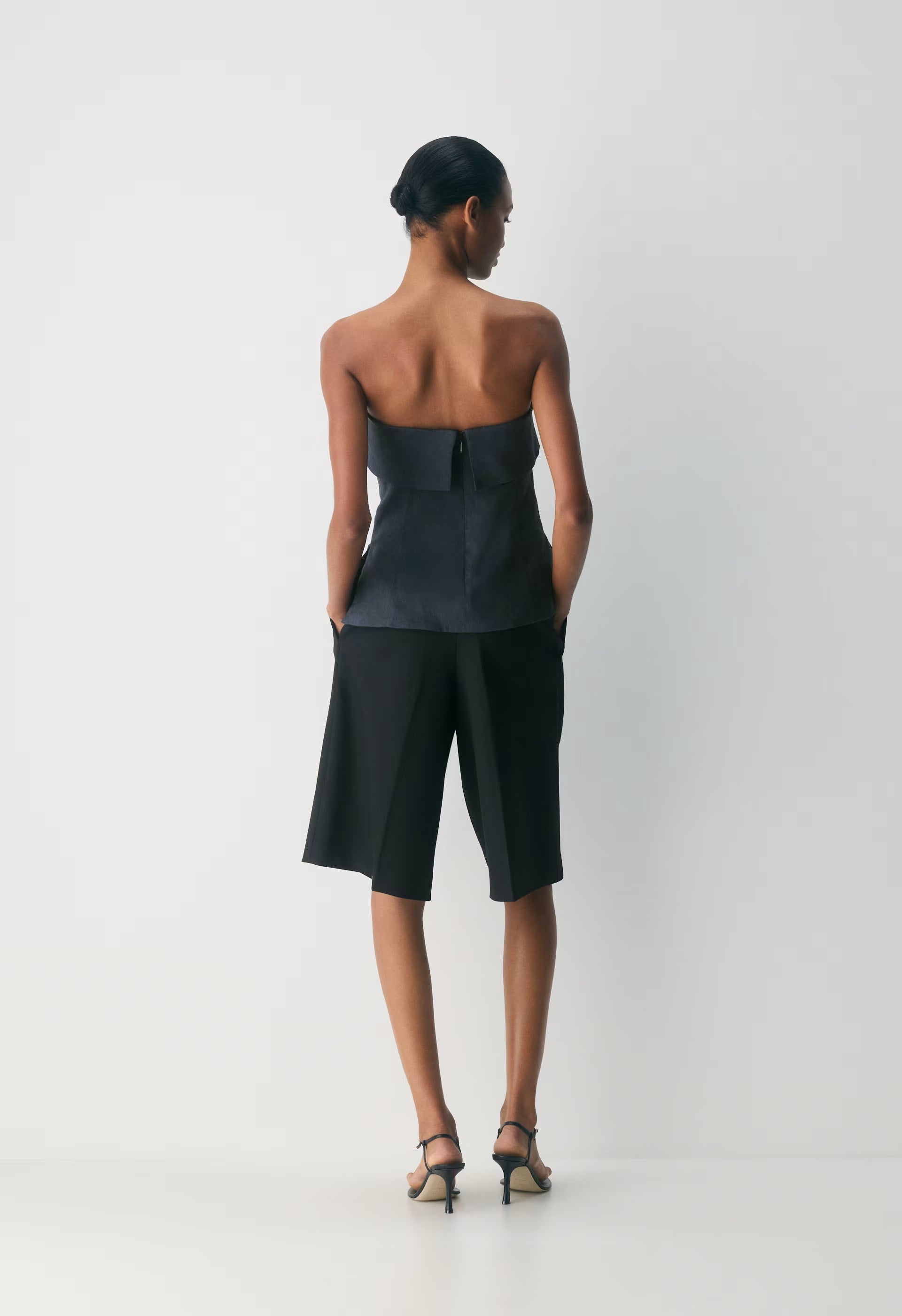 Element Linen Tube Top - ADMIRAL