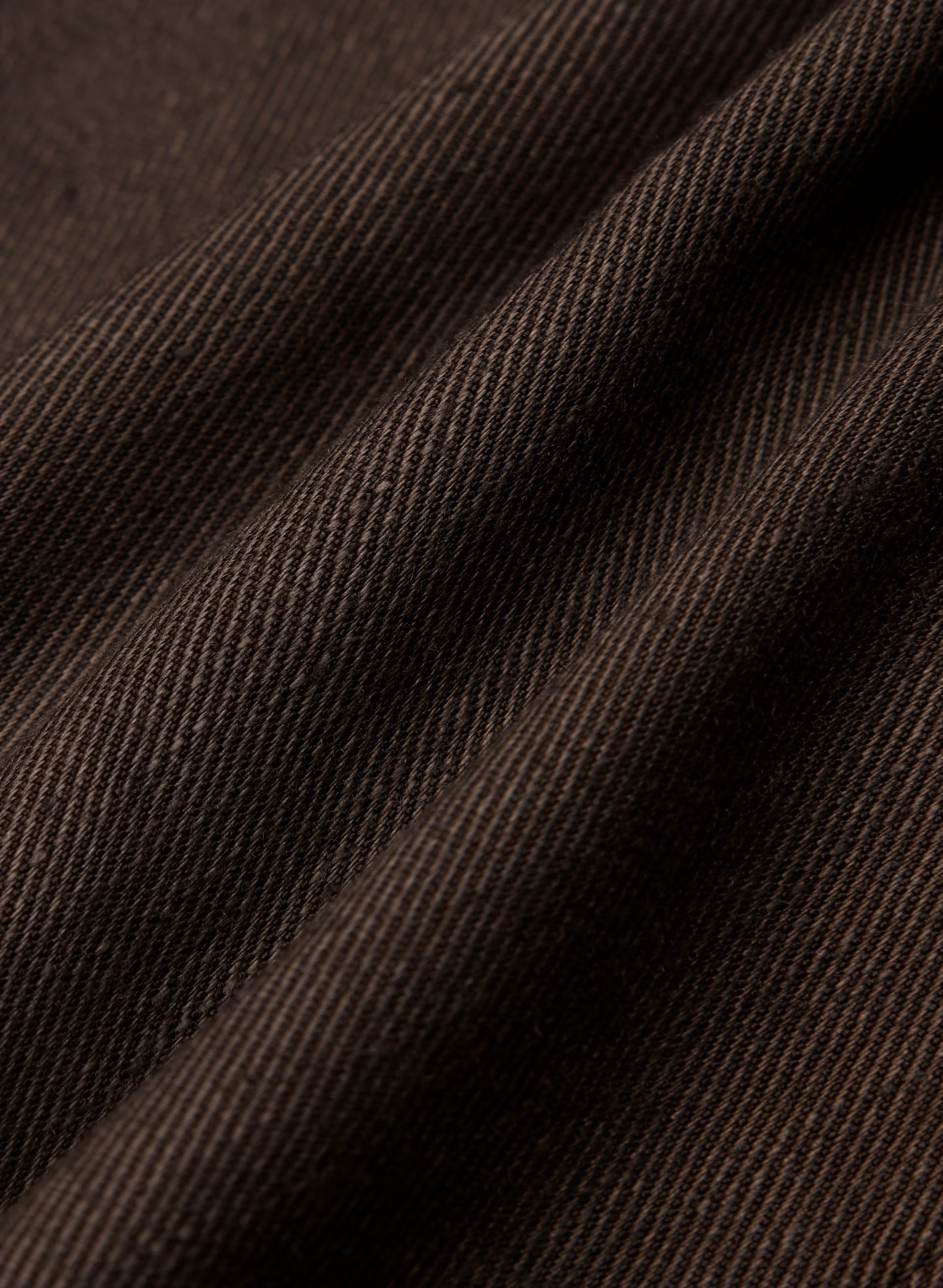 Element Linen Tube Top - RICH MOCHA BROWN