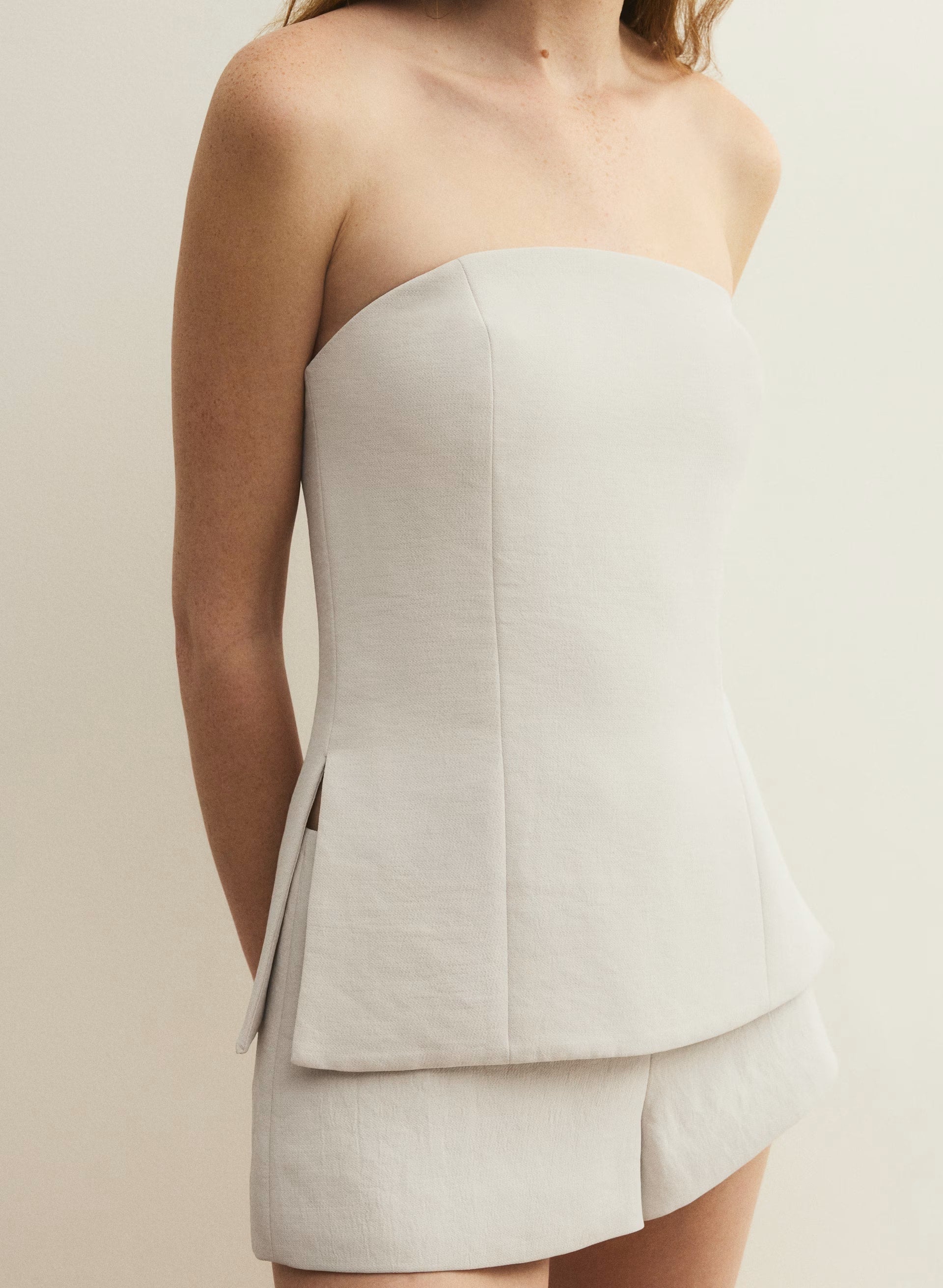 Posh Tube Top - Crepette™ - METROPOLIS BEIGE
