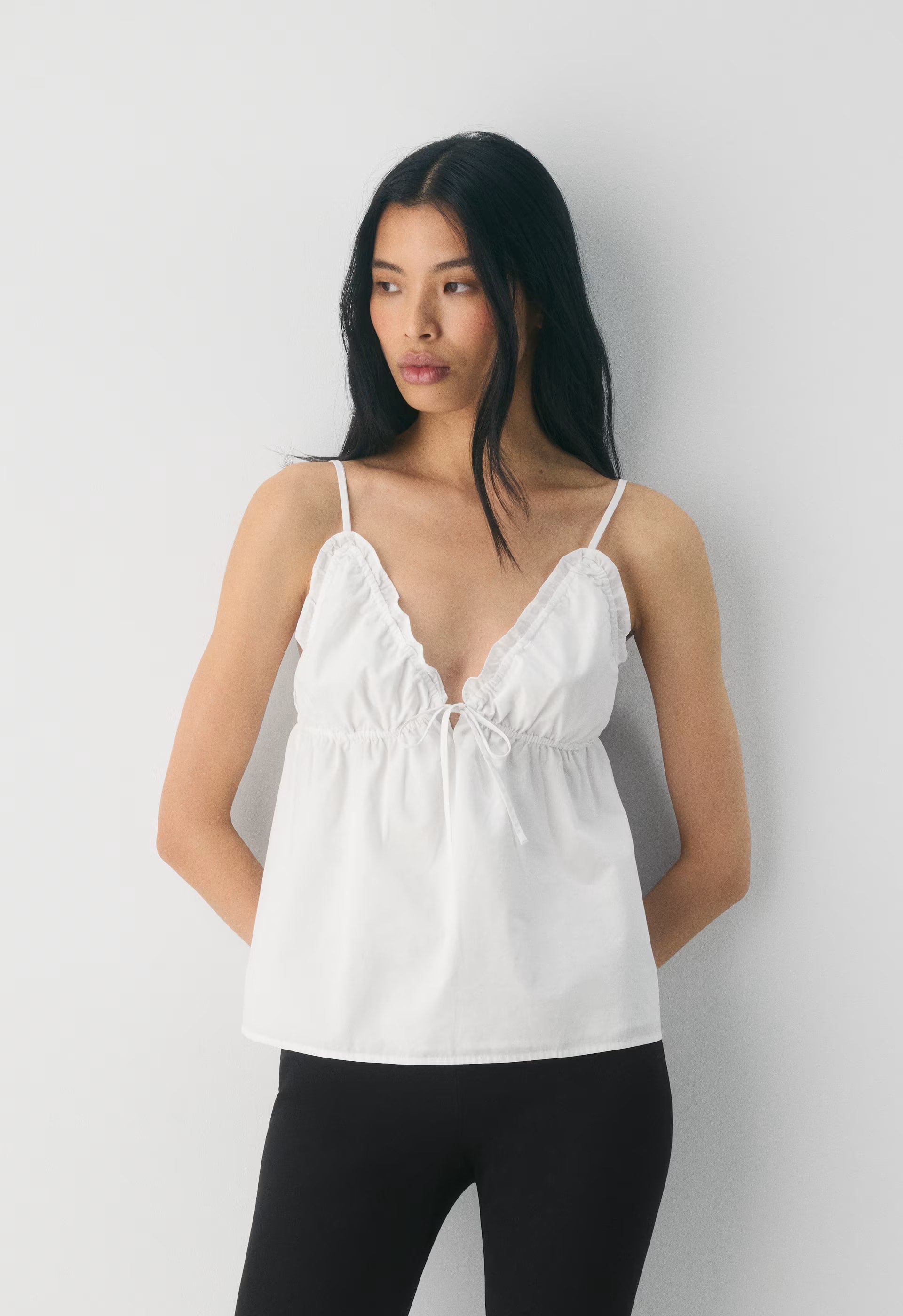 Caviar Poplin Camisole - TURNER TAUPE