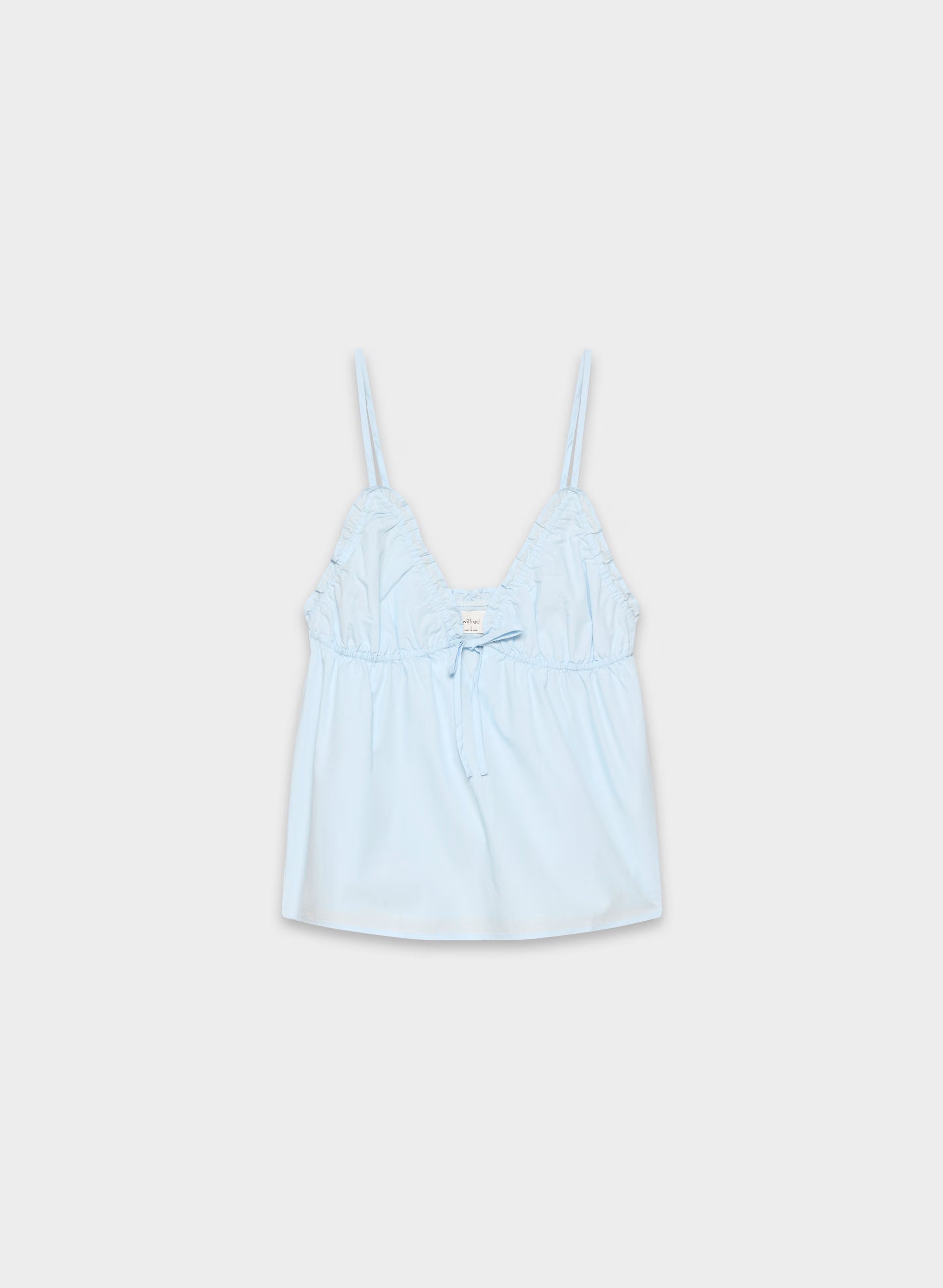 Caviar Poplin Camisole - VILLA BLUE
