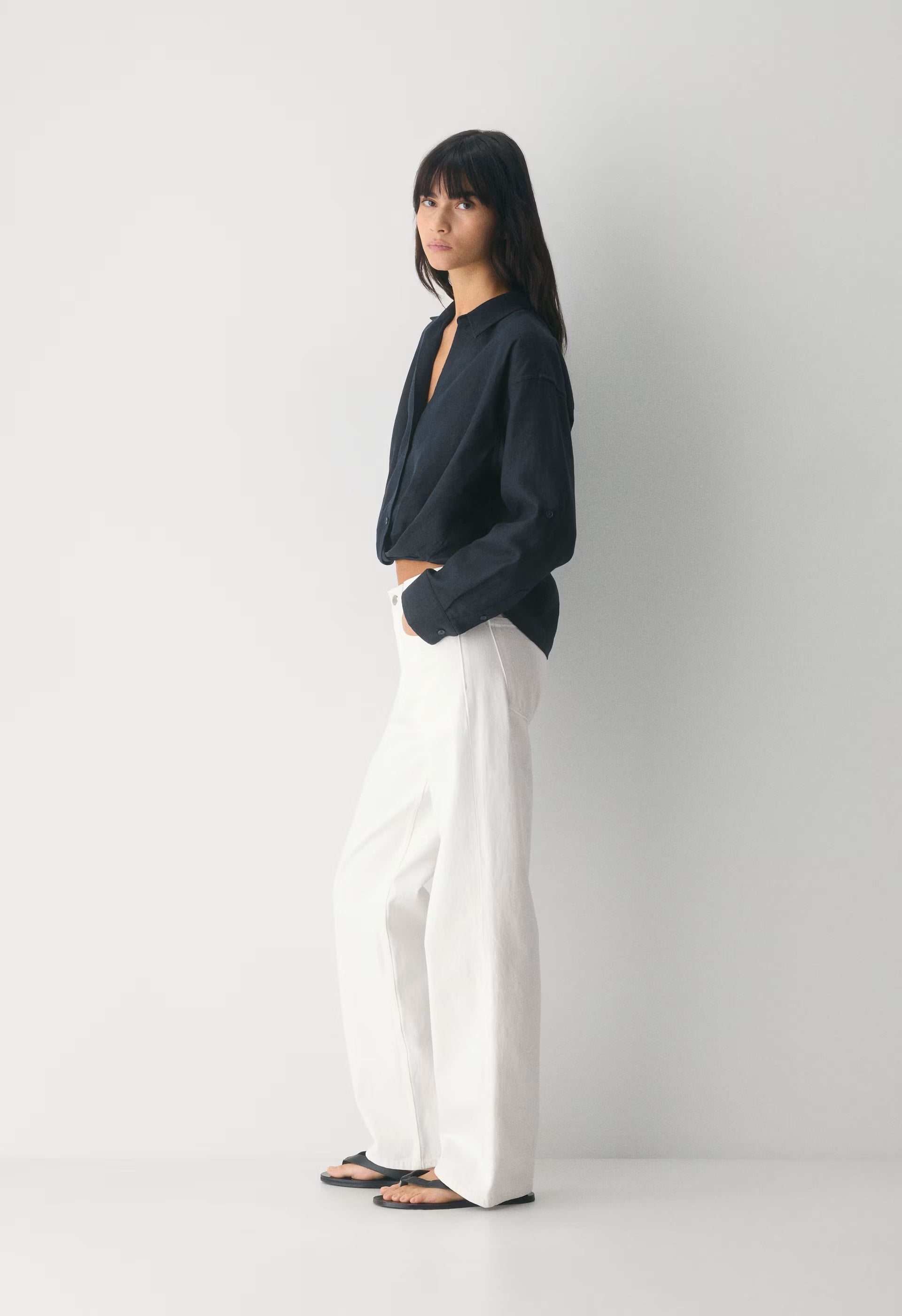 Portofino Linen Shirt - BRILY STRP MTTP/KLPK