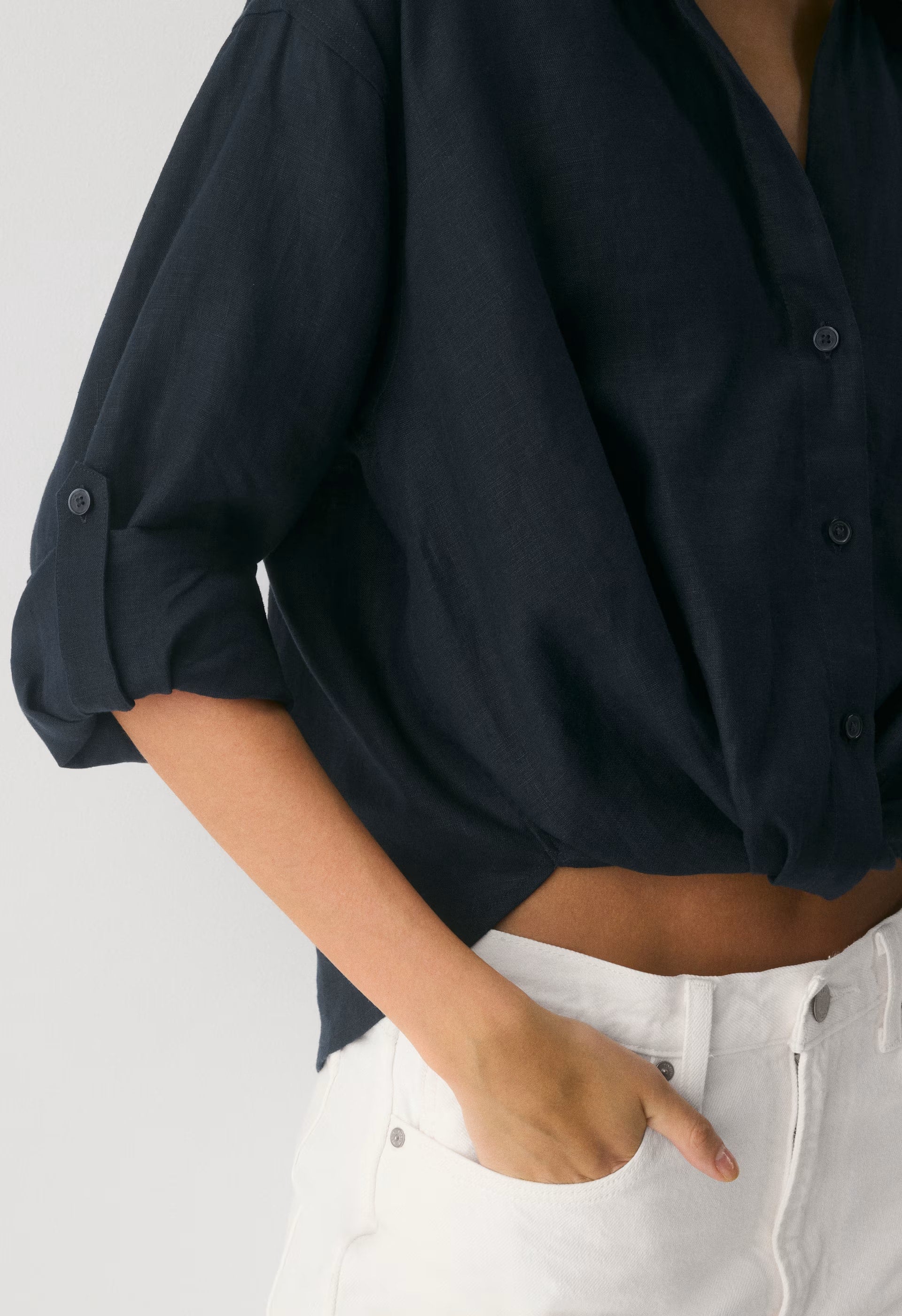 Portofino Linen Shirt - BRILY STRP MTTP/KLPK