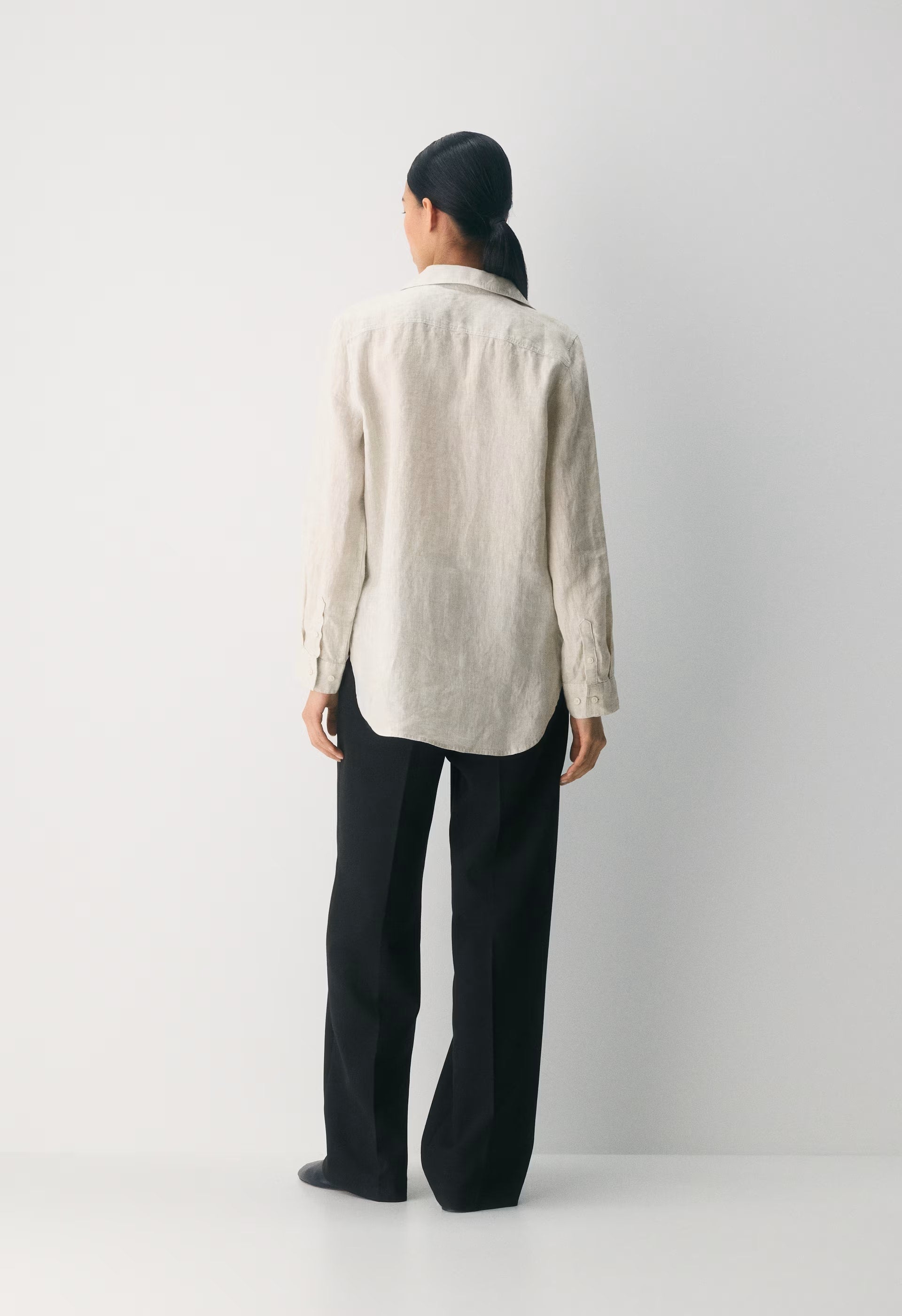 Utility Linen Shirt - UNDYED ECRU
